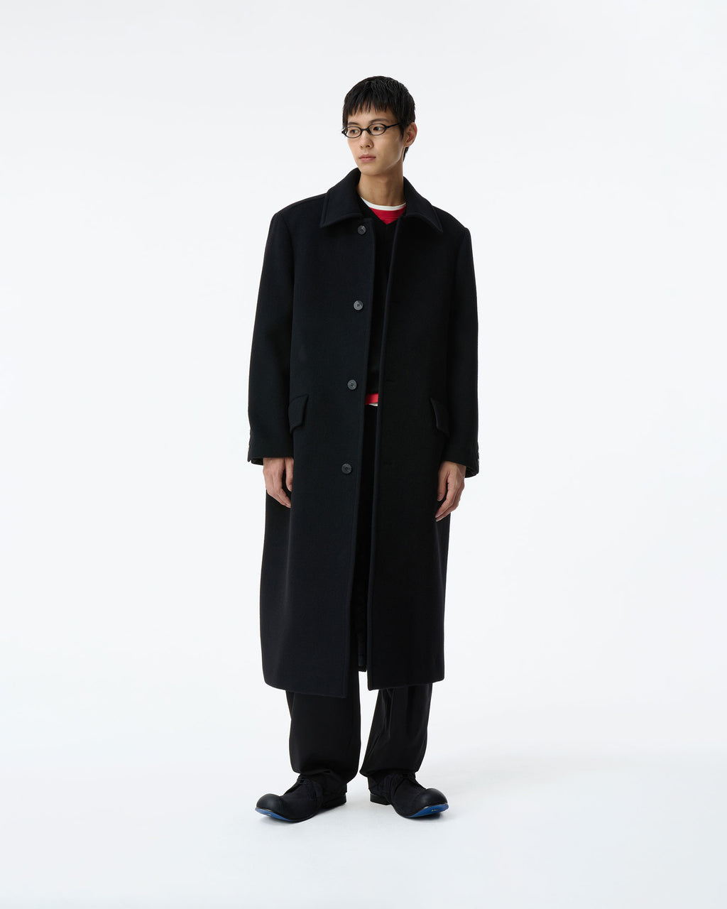 Ader Error - Sig; BK Tag coat 01 (Noir) product image 7 | TRAB K-Fashion Australia