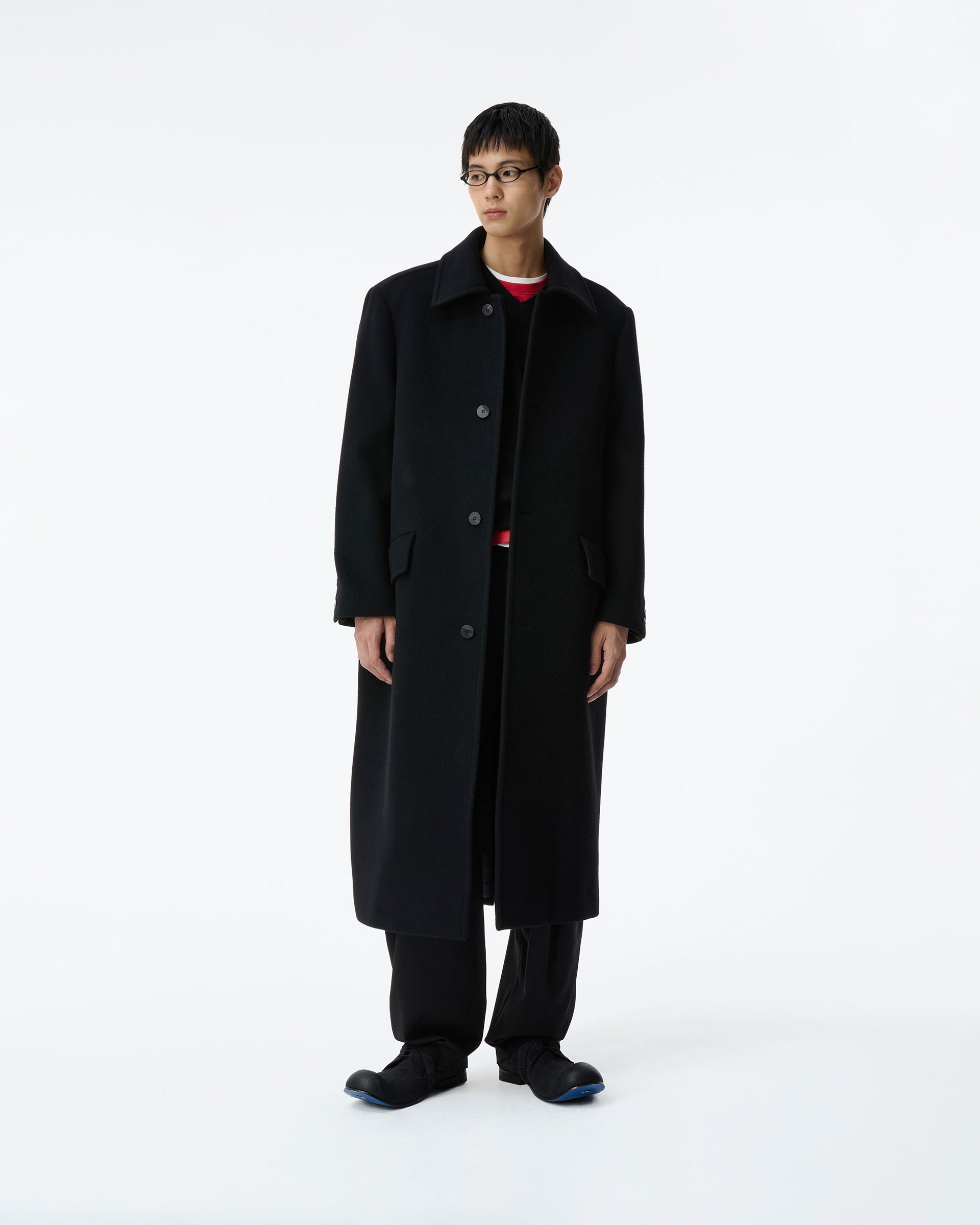 Ader Error - Sig; BK Tag coat 01 (Noir) product image 7 | TRAB K-Fashion Australia