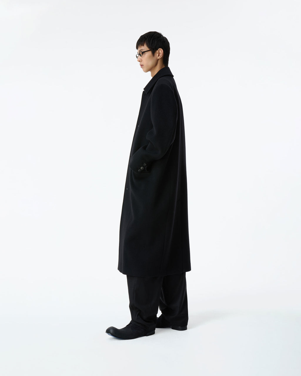 Ader Error - Sig; BK Tag coat 01 (Noir) product image 8 | TRAB K-Fashion Australia