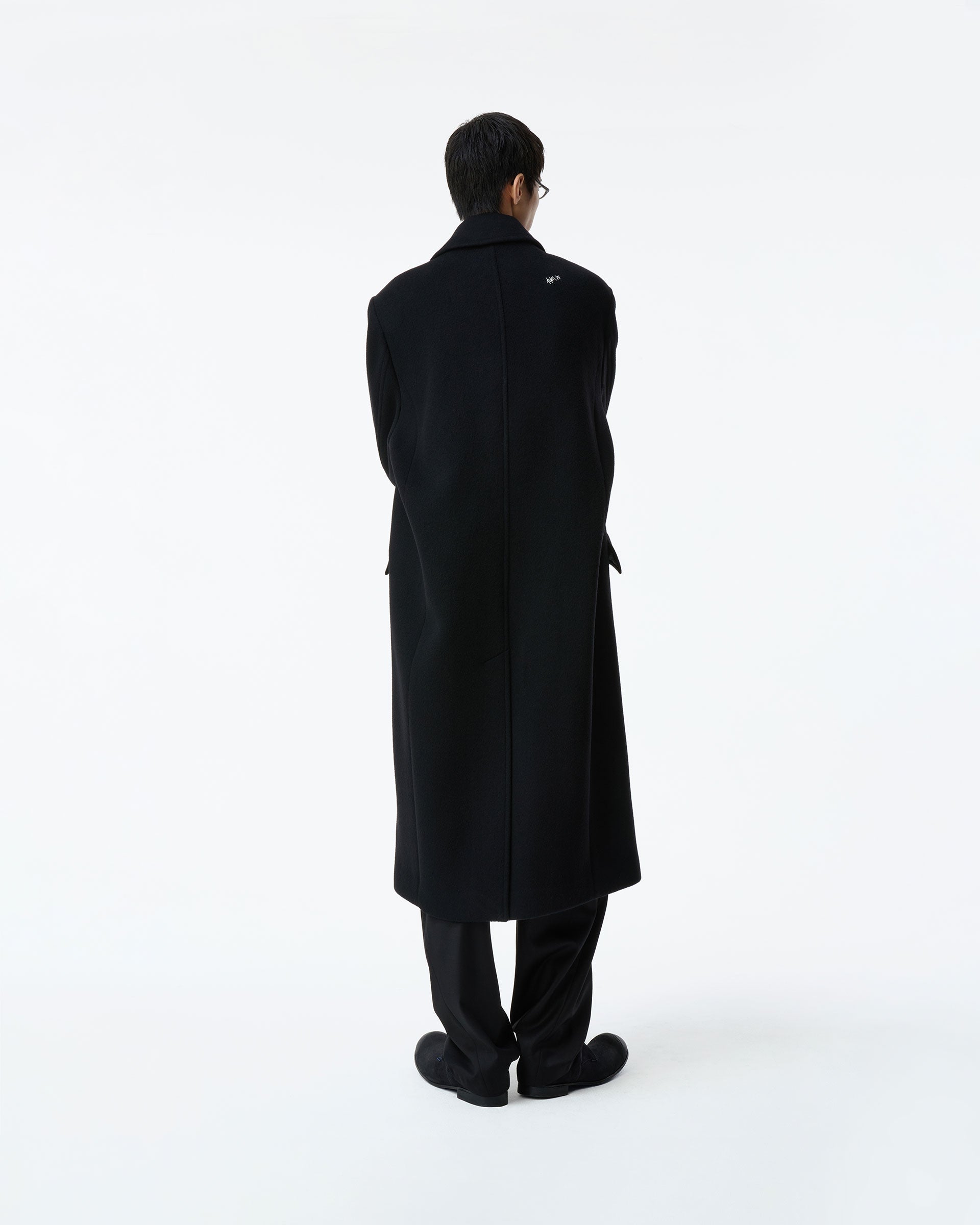 Ader Error - Sig; BK Tag coat 01 (Noir) product image 9 | TRAB K-Fashion Australia