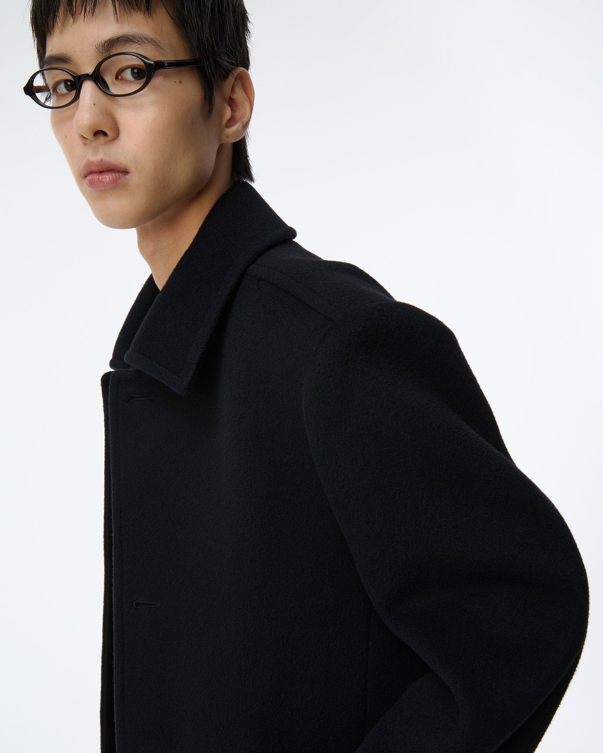Ader Error - Sig; BK Tag coat 01 (Noir) product image 11 | TRAB K-Fashion Australia