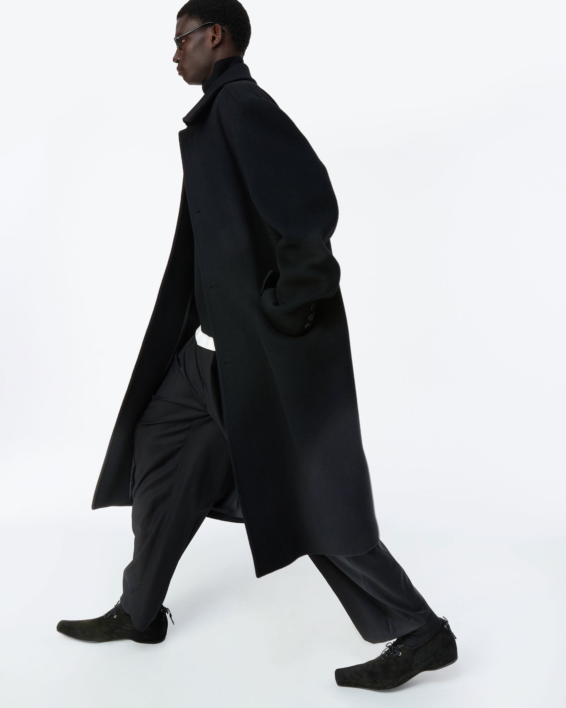 Ader Error - Sig; BK Tag coat 01 (Noir) product image 12 | TRAB K-Fashion Australia