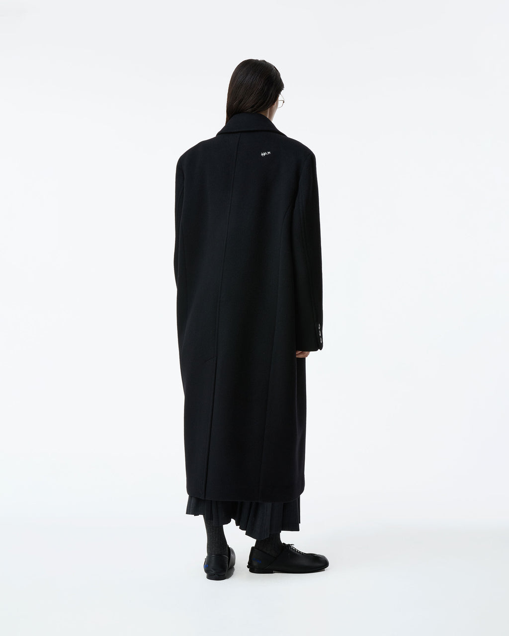 Ader Error - Sig; BK Tag coat 01 (Noir) product image 2 | TRAB K-Fashion Australia