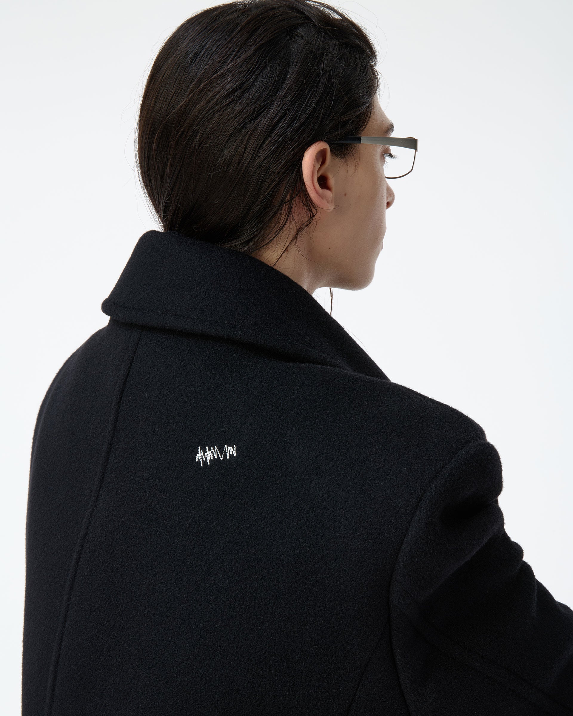 Ader Error - Sig; BK Tag coat 01 (Noir) product image 4 | TRAB K-Fashion Australia