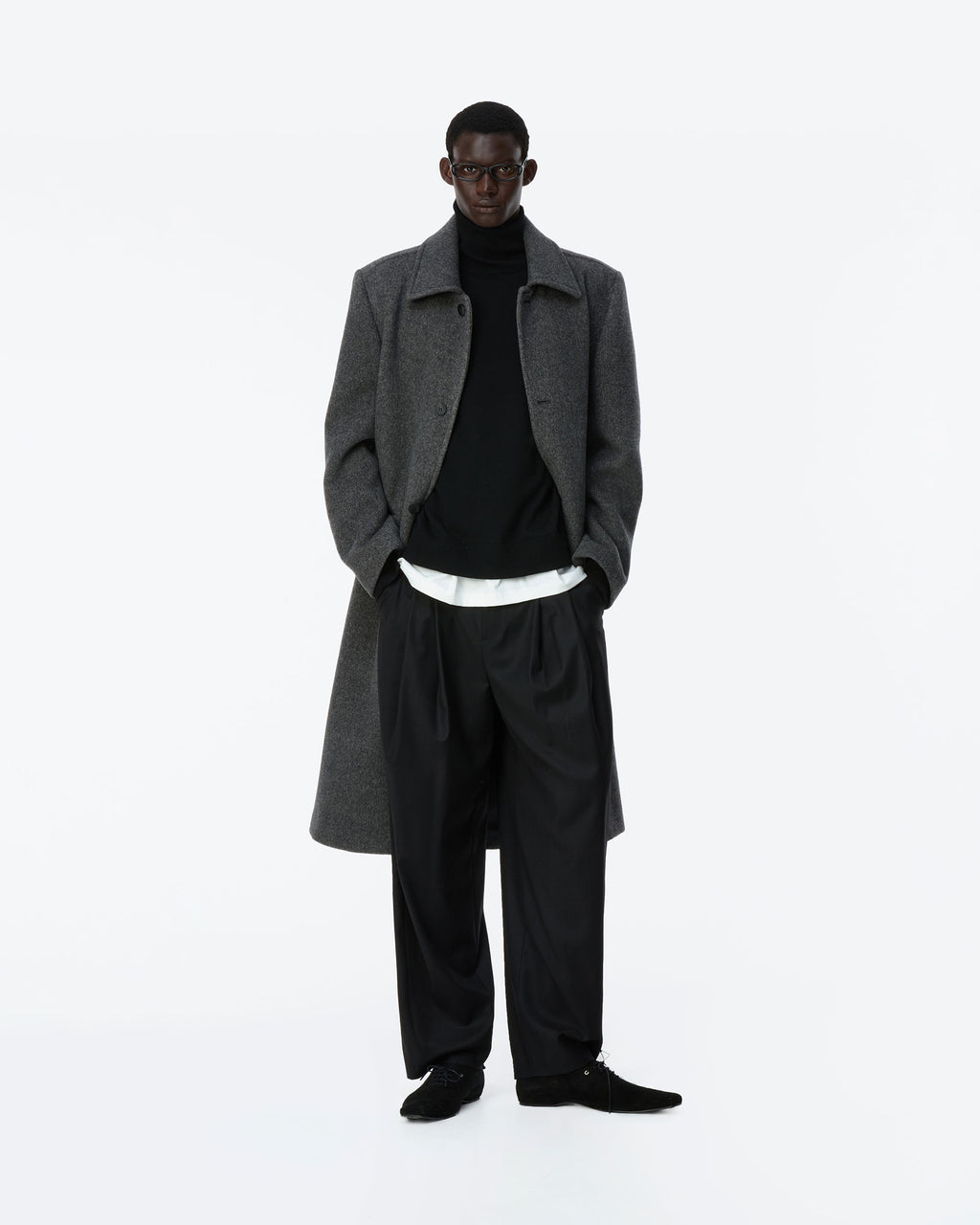 Ader Error - Sig; BK Tag coat 01 (Charcoal) product image 11 | TRAB K-Fashion Australia