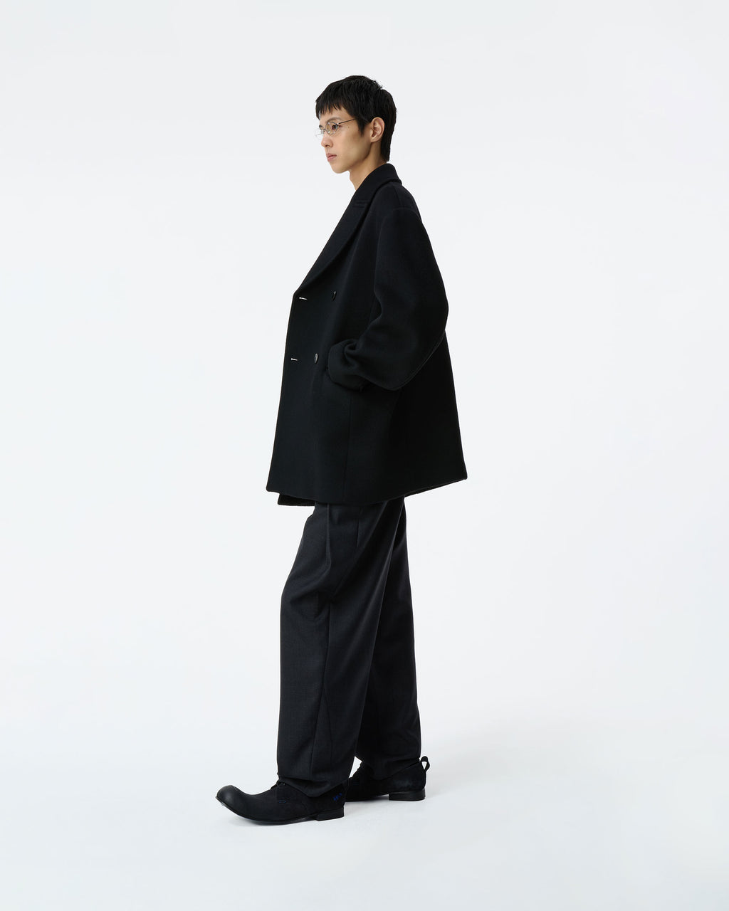 Ader Error - Sig; BK Tag coat 02 (Noir) product image 10 | TRAB K-Fashion Australia