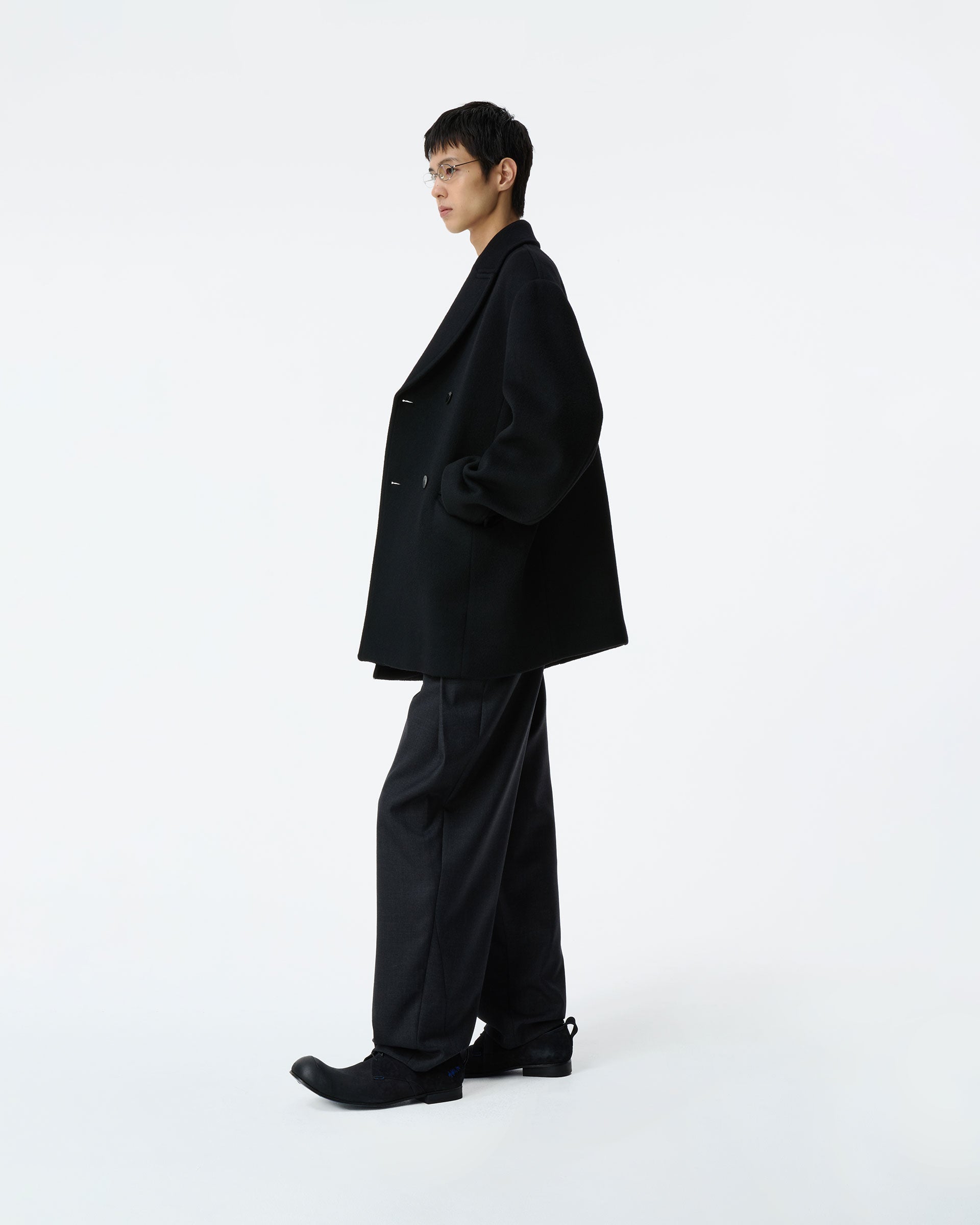 Ader Error - Sig; BK Tag coat 02 (Noir) product image 10 | TRAB K-Fashion Australia