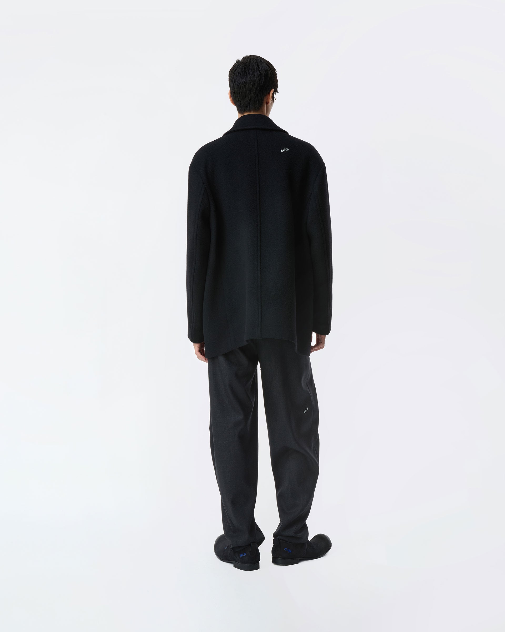 Ader Error - Sig; BK Tag coat 02 (Noir) product image 11 | TRAB K-Fashion Australia