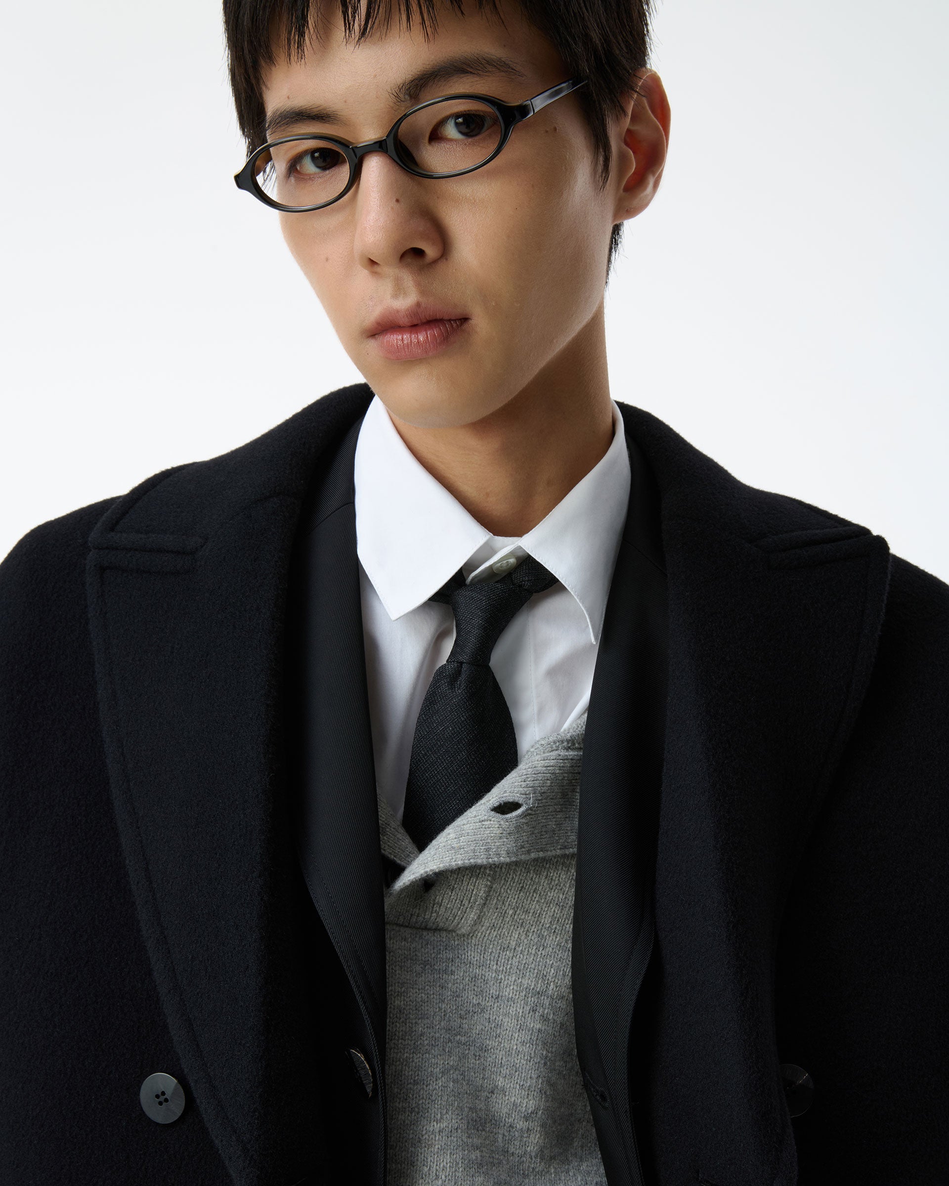 Ader Error - Sig; BK Tag coat 02 (Noir) product image 13 | TRAB K-Fashion Australia