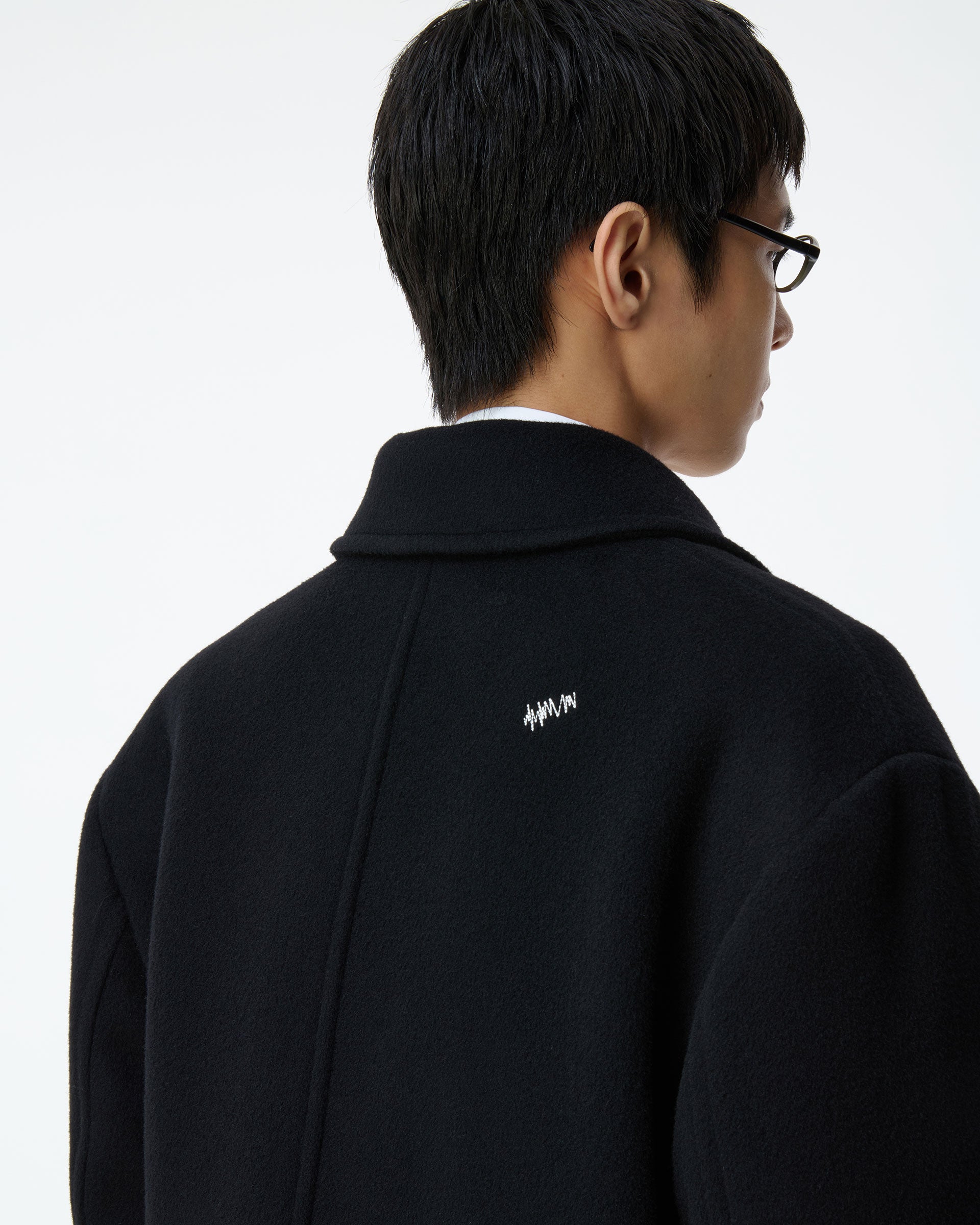 Ader Error - Sig; BK Tag coat 02 (Noir) product image 14 | TRAB K-Fashion Australia
