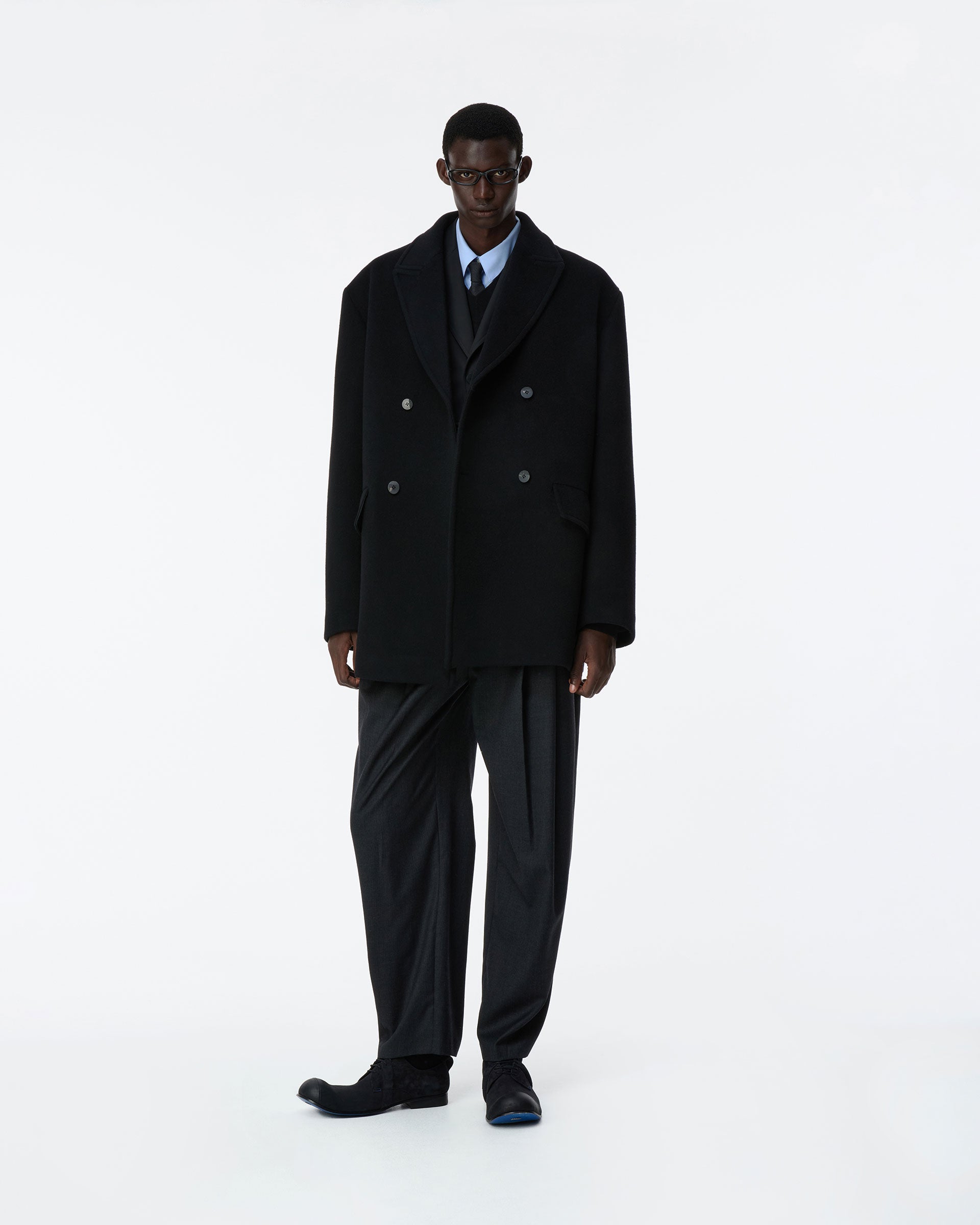 Ader Error - Sig; BK Tag coat 02 (Noir) product image 15 | TRAB K-Fashion Australia