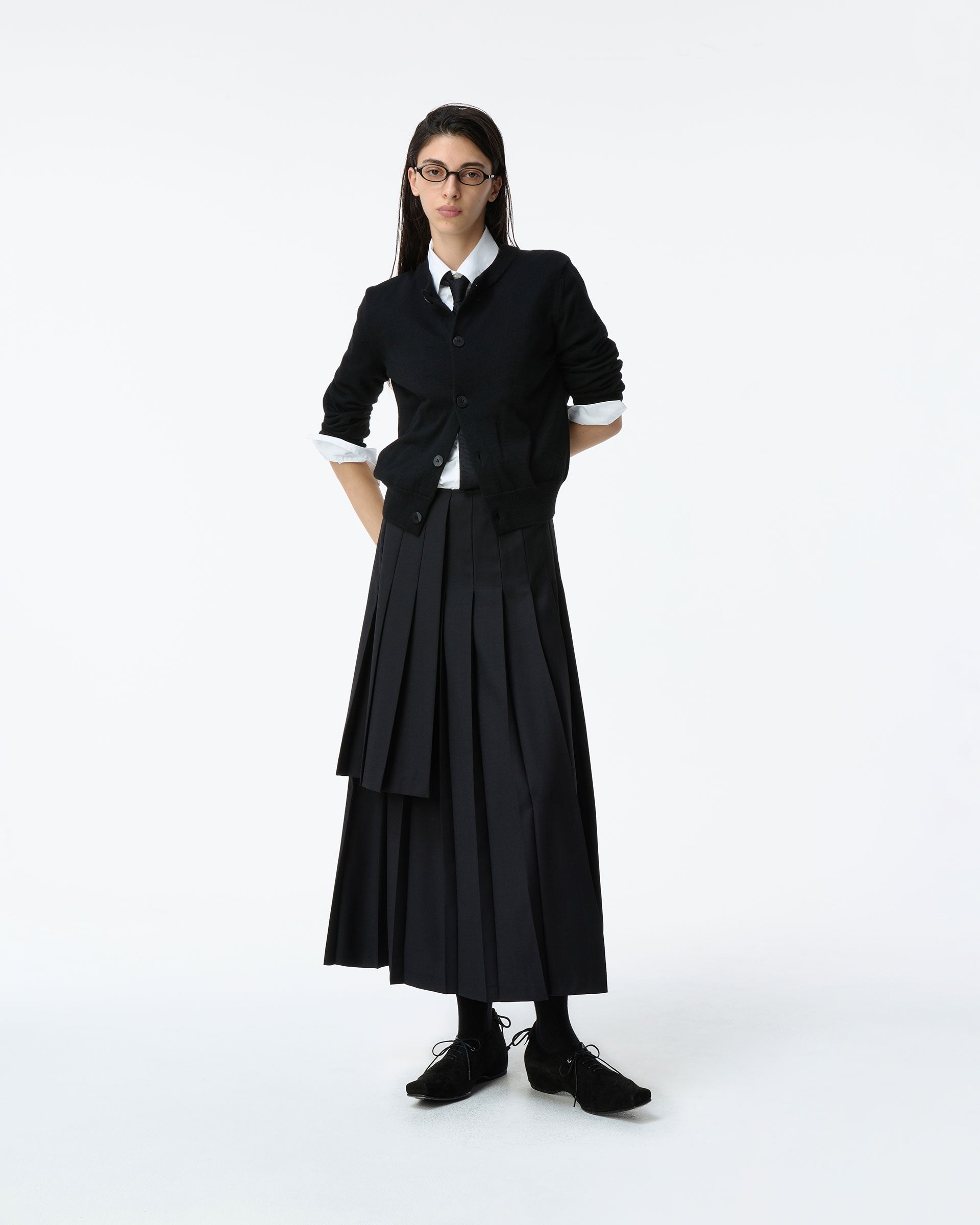 Ader Error - Sig; BK Tag skirt 02 (Noir) product image 6 | TRAB K-Fashion Australia