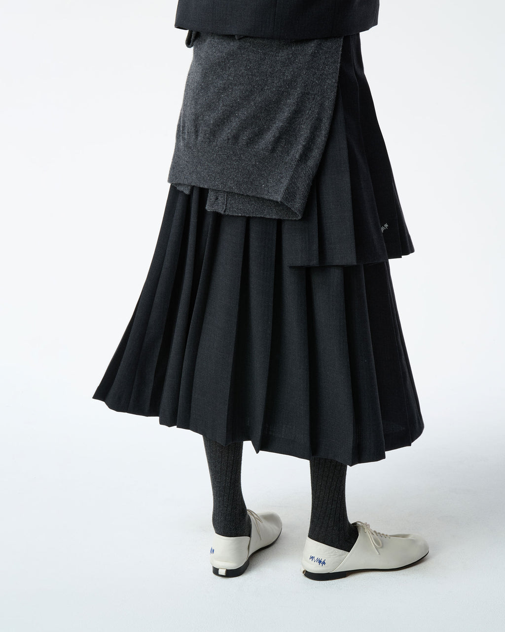 Ader Error - Sig; BK Tag skirt 02 (Grey) product image 5 | TRAB K-Fashion Australia