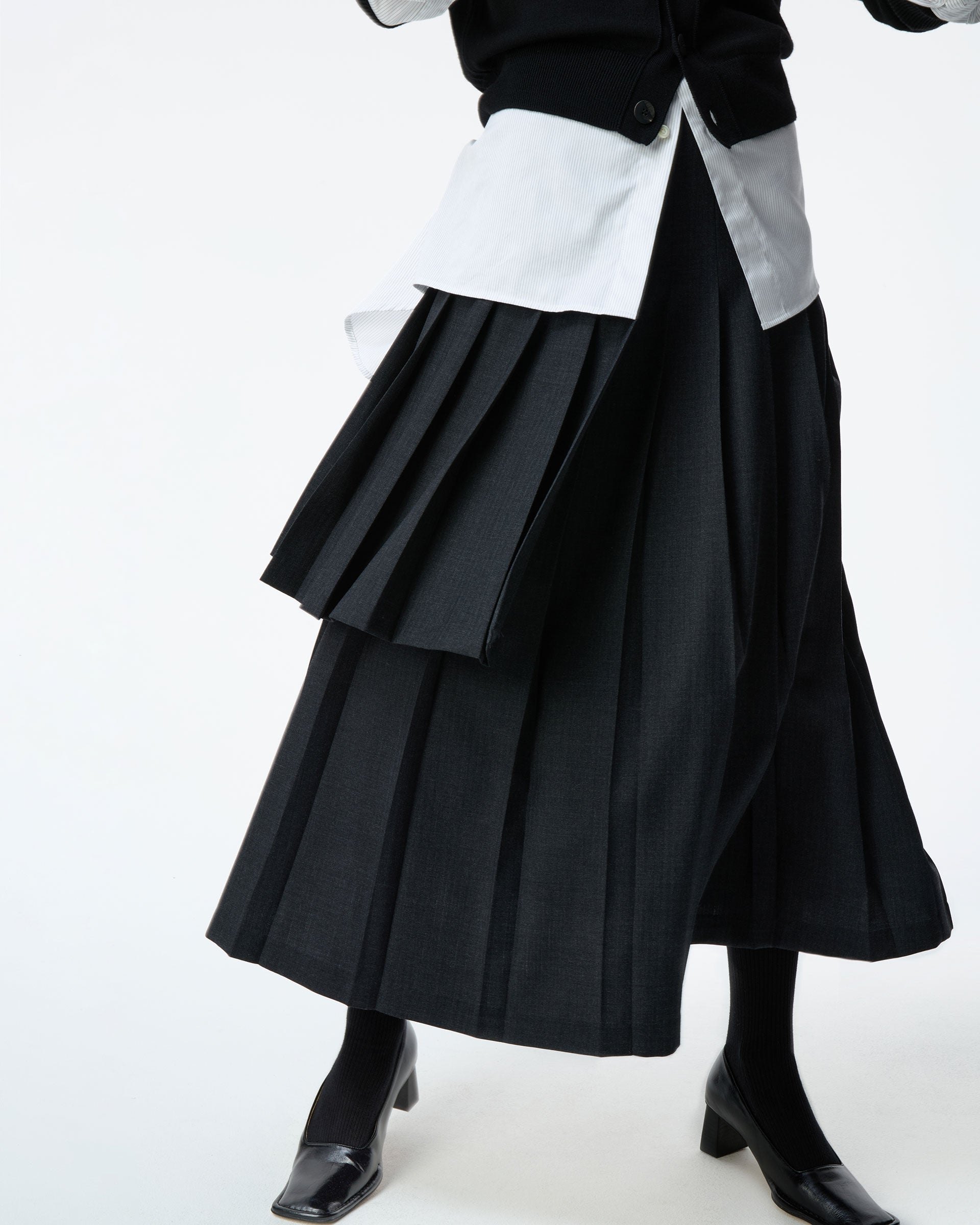 Ader Error - Sig; BK Tag skirt 02 (Grey) product image 8 | TRAB K-Fashion Australia
