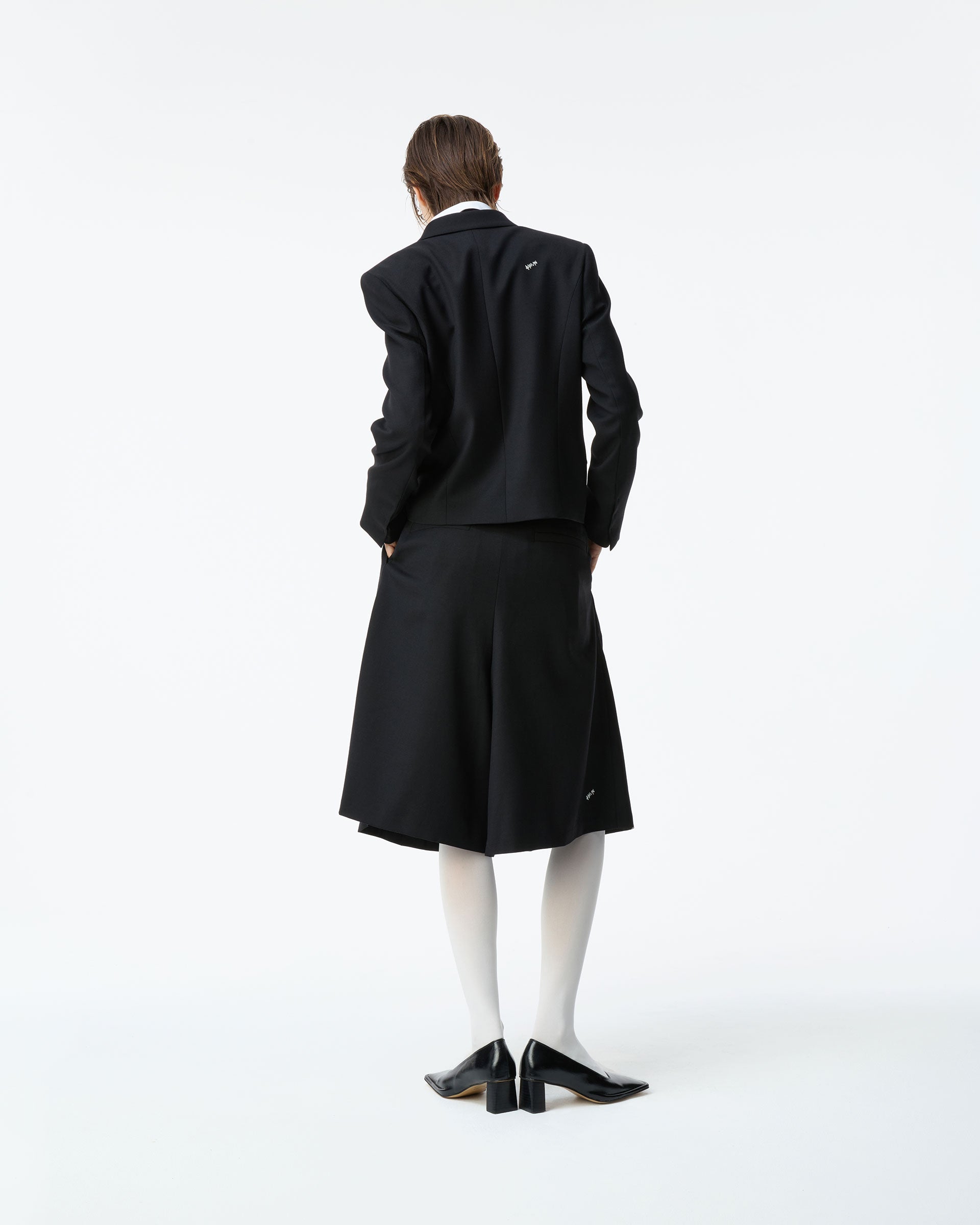 Ader Error - Sig; BK Tag blazer 04 (Noir) product image 2 | TRAB K-Fashion Australia