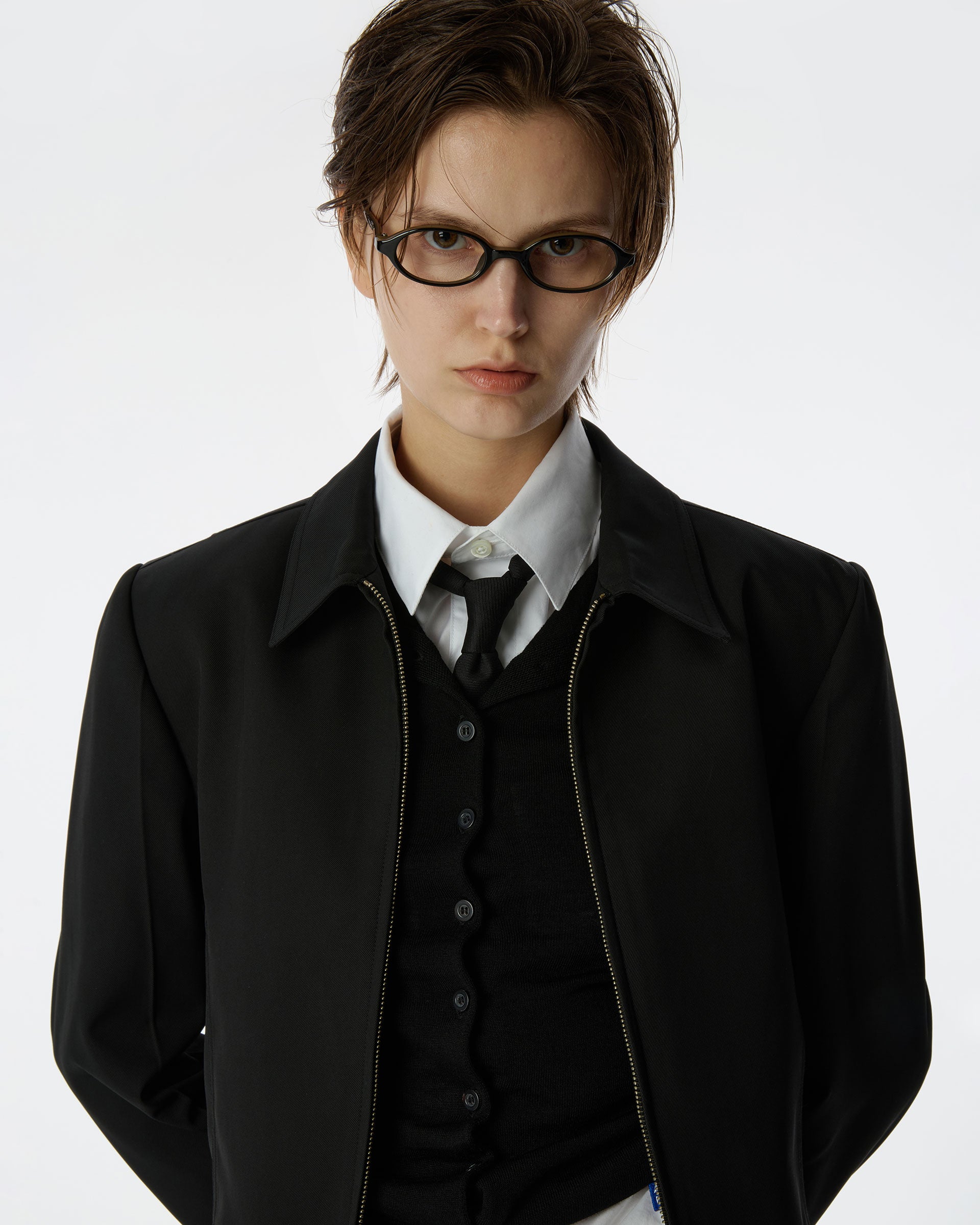 Ader Error - Sig; BK Tag jacket 04 (Noir) product image 4 | TRAB K-Fashion Australia