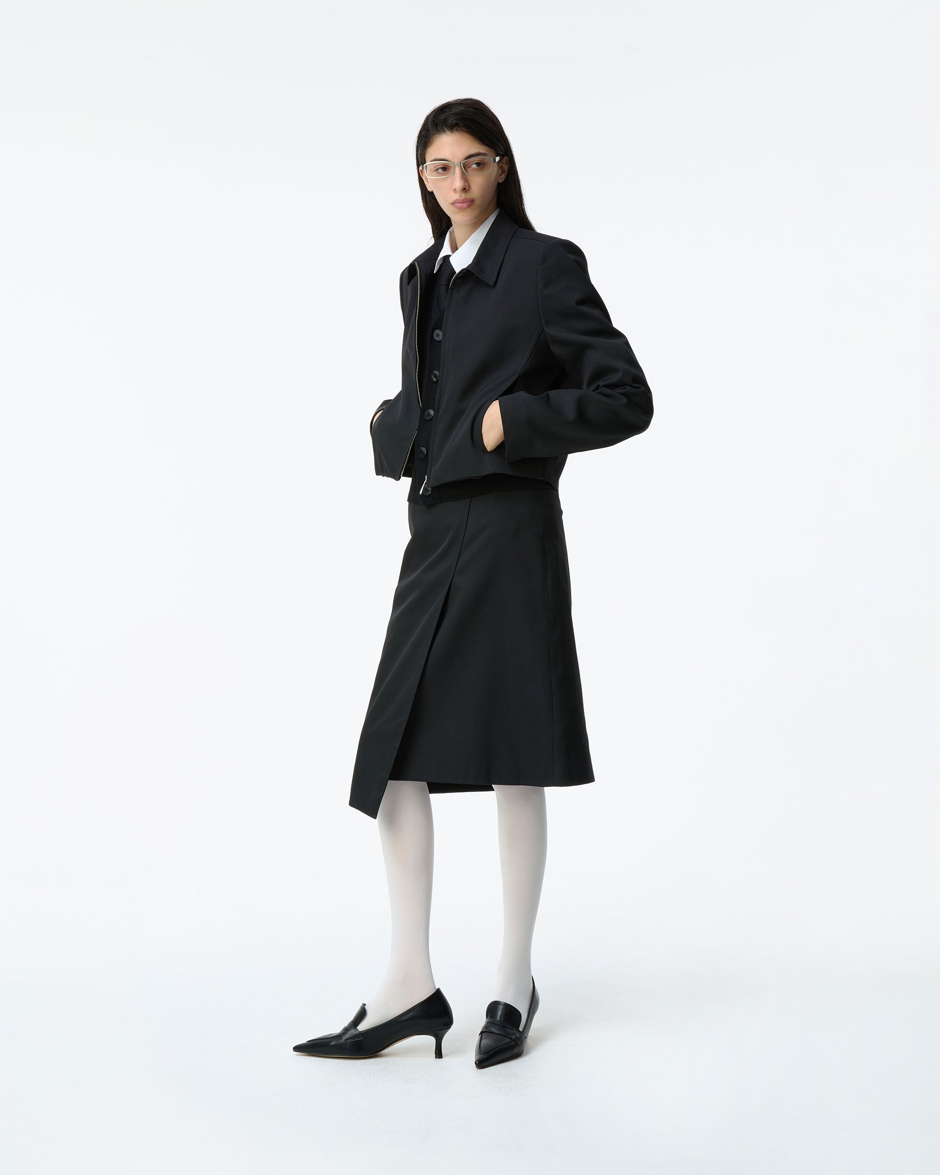 Ader Error - Sig; BK Tag jacket 04 (Noir) product image 7 | TRAB K-Fashion Australia
