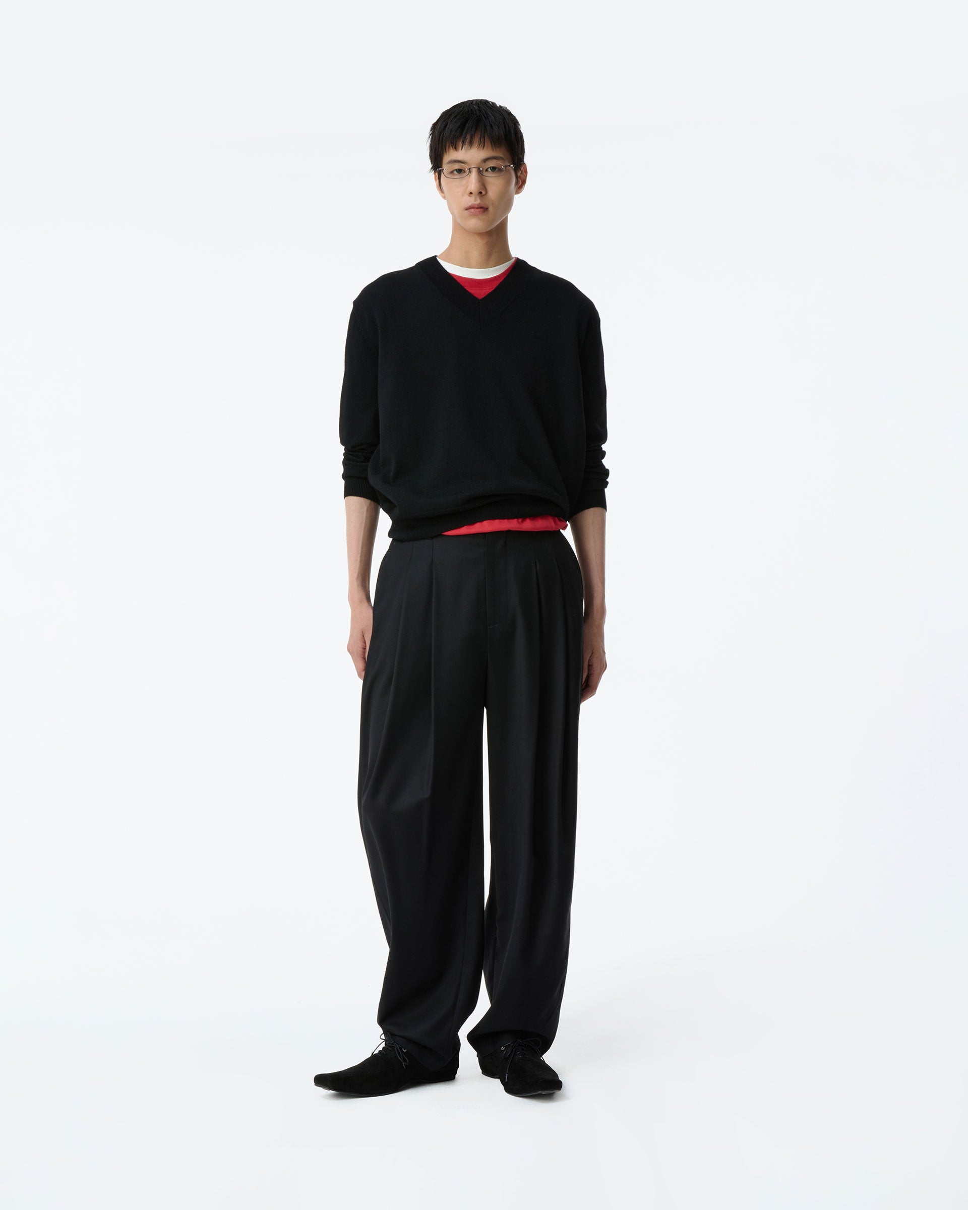 Ader Error - Sig; BK Tag knit 01 (Noir) product image 9 | TRAB K-Fashion Australia