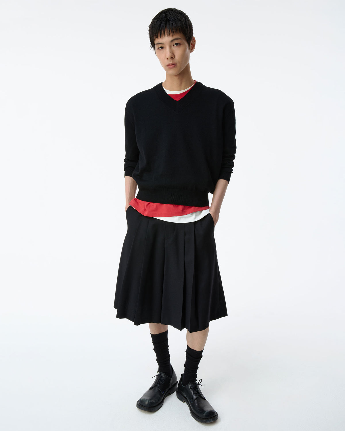 Ader Error - Sig; BK Tag knit 01 (Noir) product image 4 | TRAB K-Fashion Australia