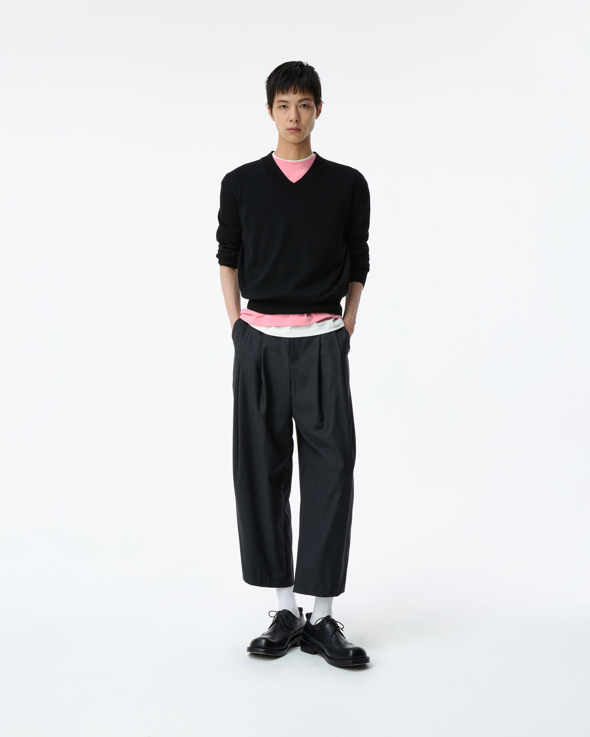 Ader Error - Sig; BK Tag knit 01 (Noir) product image 5 | TRAB K-Fashion Australia
