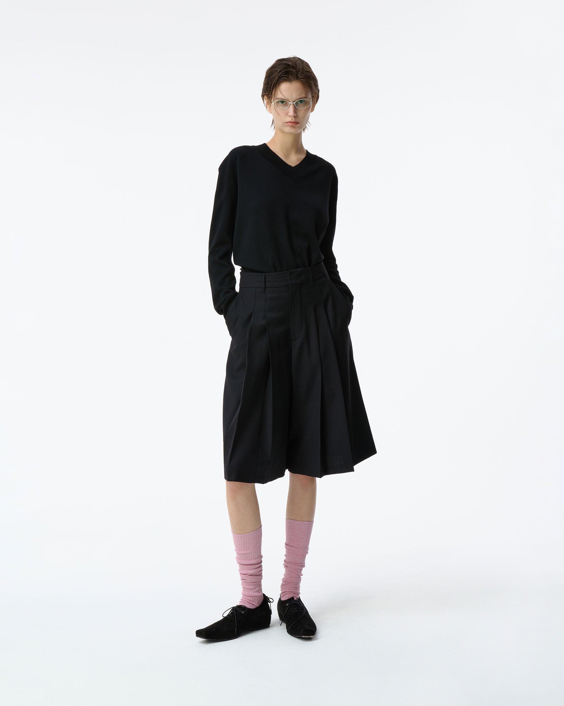 Ader Error - Sig; BK Tag knit 01 (Noir) product image 1 | TRAB K-Fashion Australia