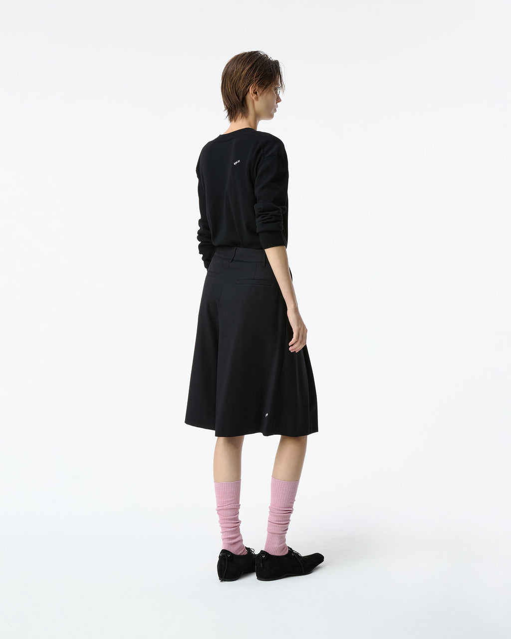 Ader Error - Sig; BK Tag knit 01 (Noir) product image 8 | TRAB K-Fashion Australia