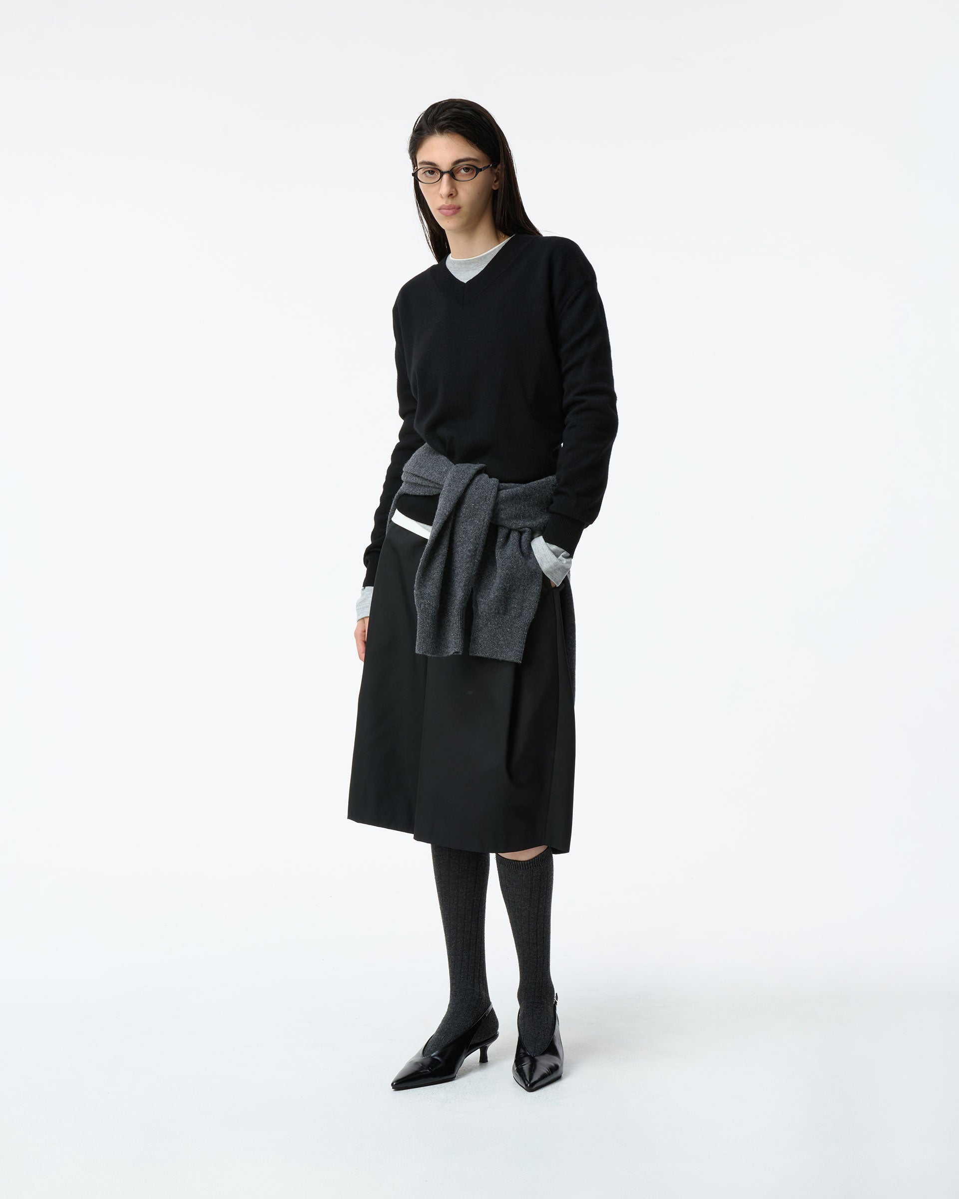 Ader Error - Sig; BK Tag knit 01 (Noir) product image 5 | TRAB K-Fashion Australia