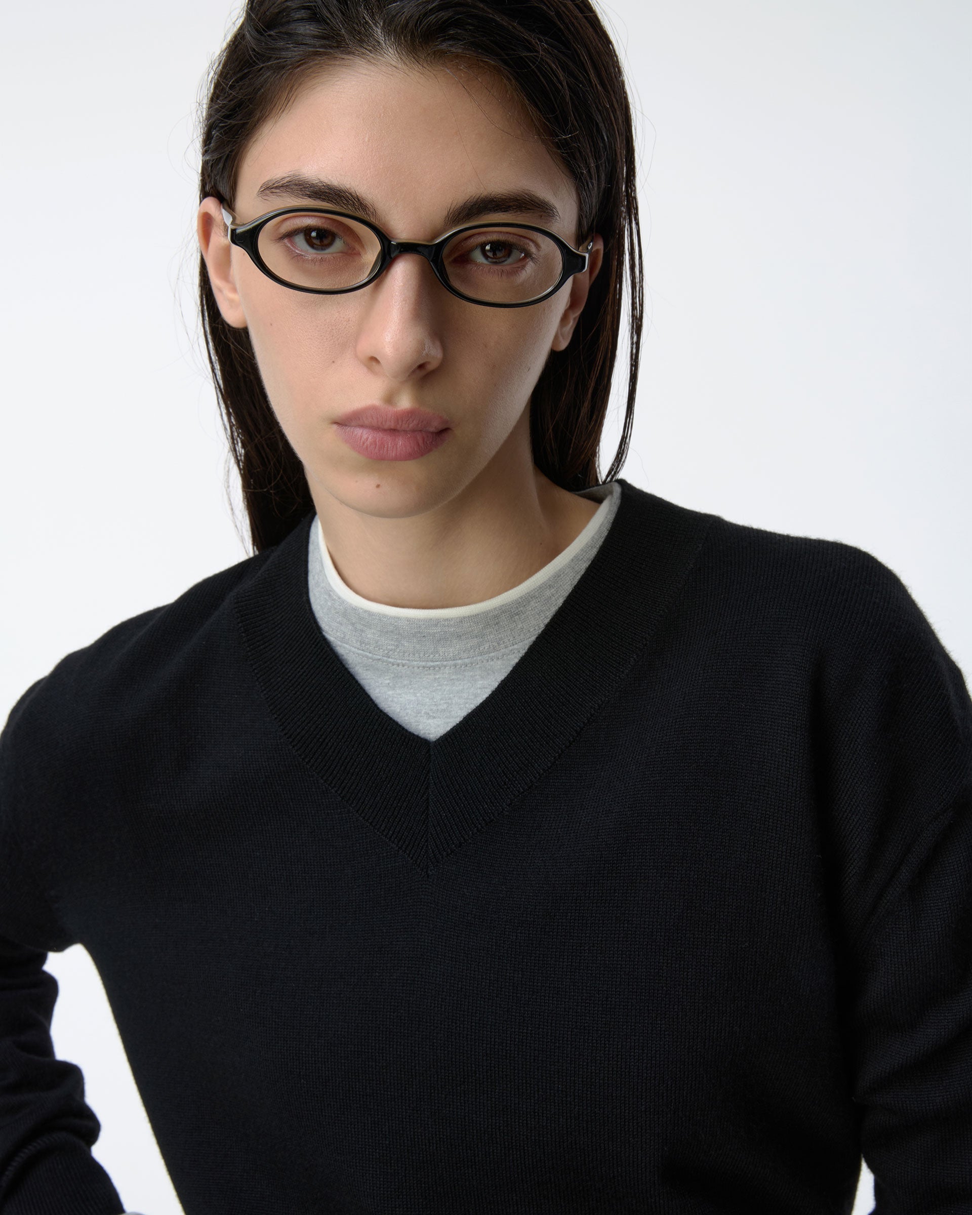 Ader Error - Sig; BK Tag knit 01 (Noir) product image 6 | TRAB K-Fashion Australia