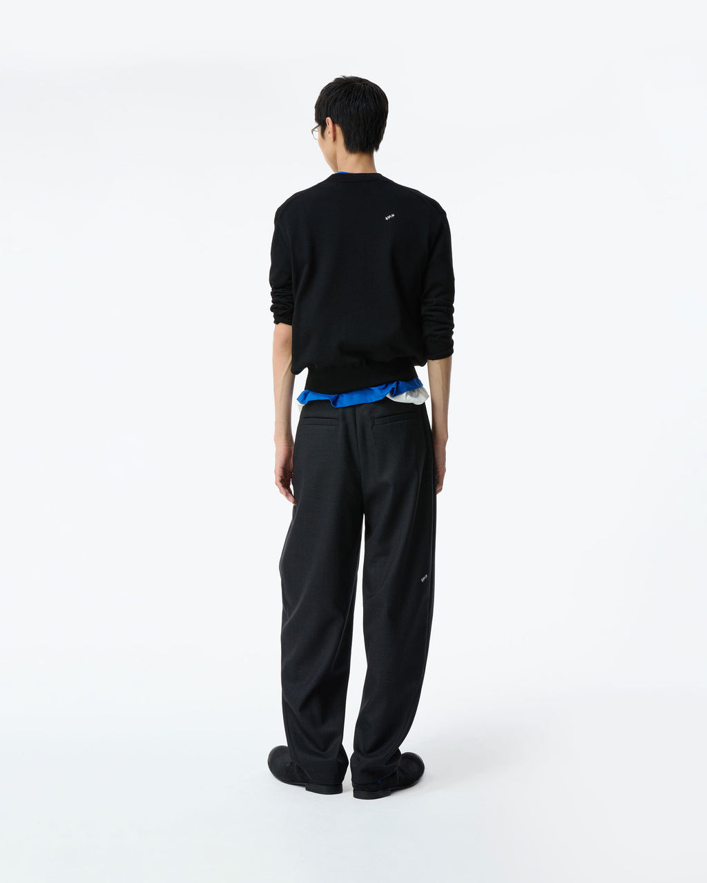 Ader Error - Sig; BK Tag knit 02 (Noir) product image 14 | TRAB K-Fashion Australia