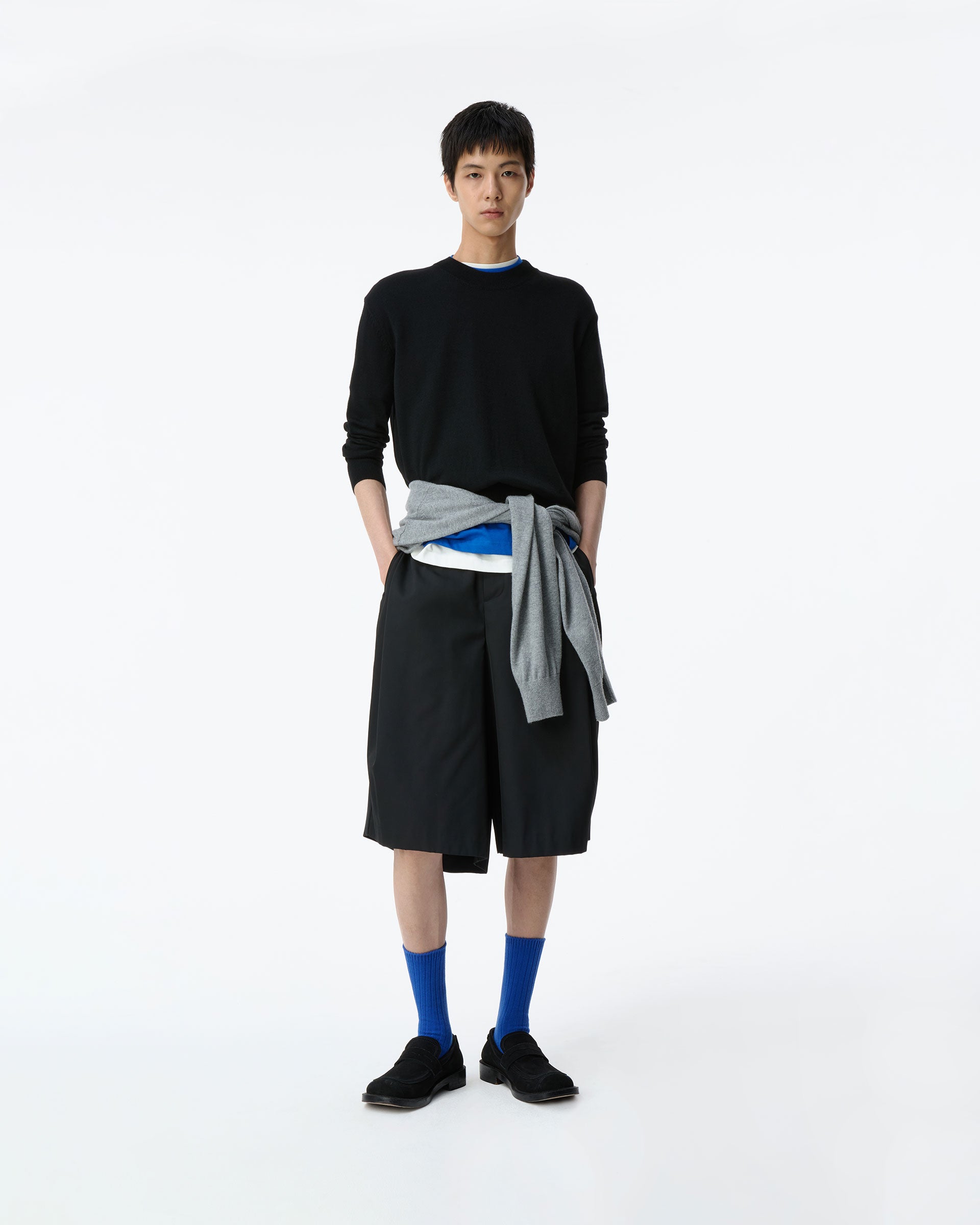 Ader Error - Sig; BK Tag knit 02 (Noir) product image 19 | TRAB K-Fashion Australia