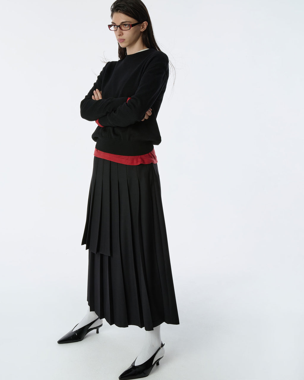 Ader Error - Sig; BK Tag knit 02 (Noir) product image 6 | TRAB K-Fashion Australia
