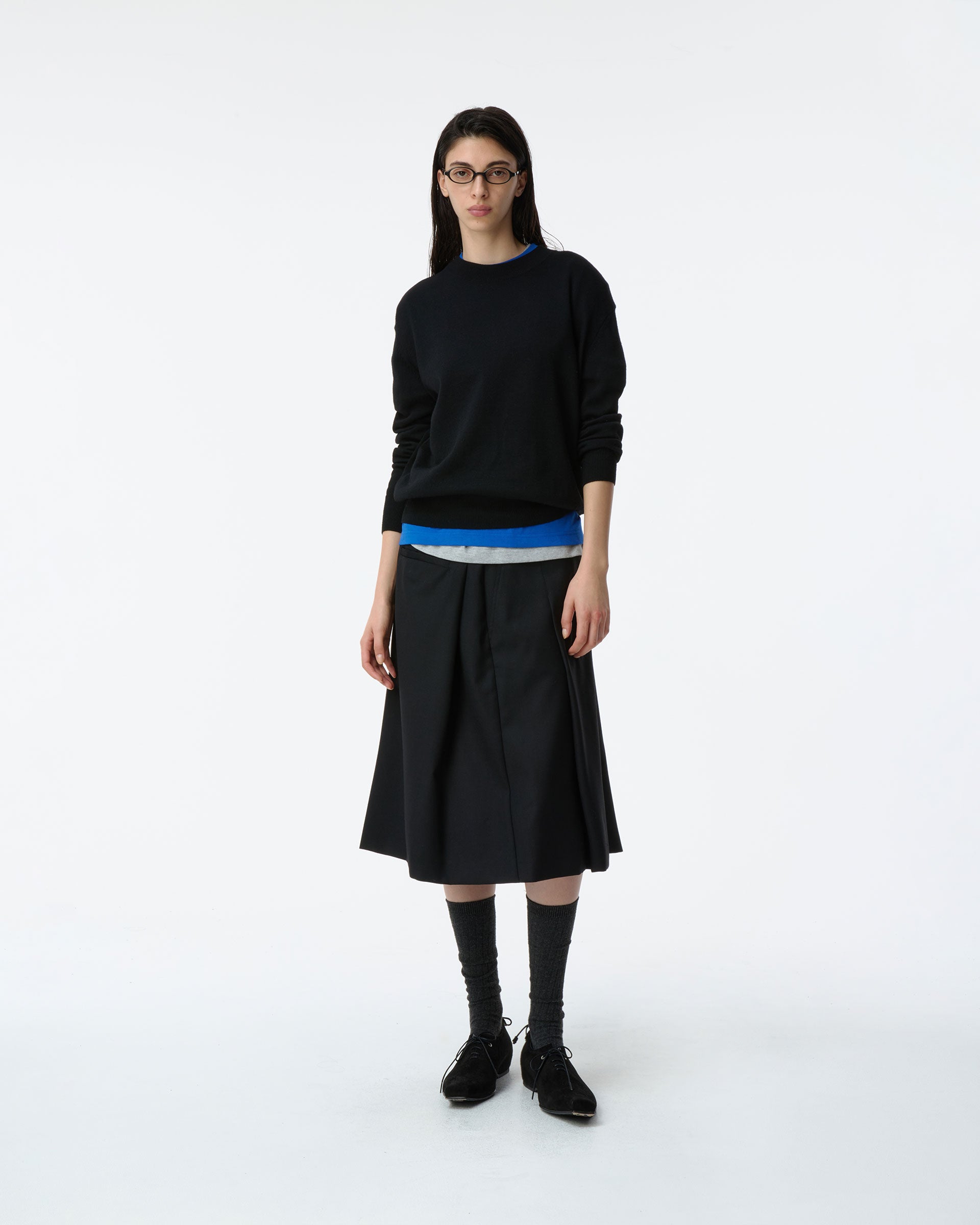 Ader Error - Sig; BK Tag knit 02 (Noir) product image 7 | TRAB K-Fashion Australia