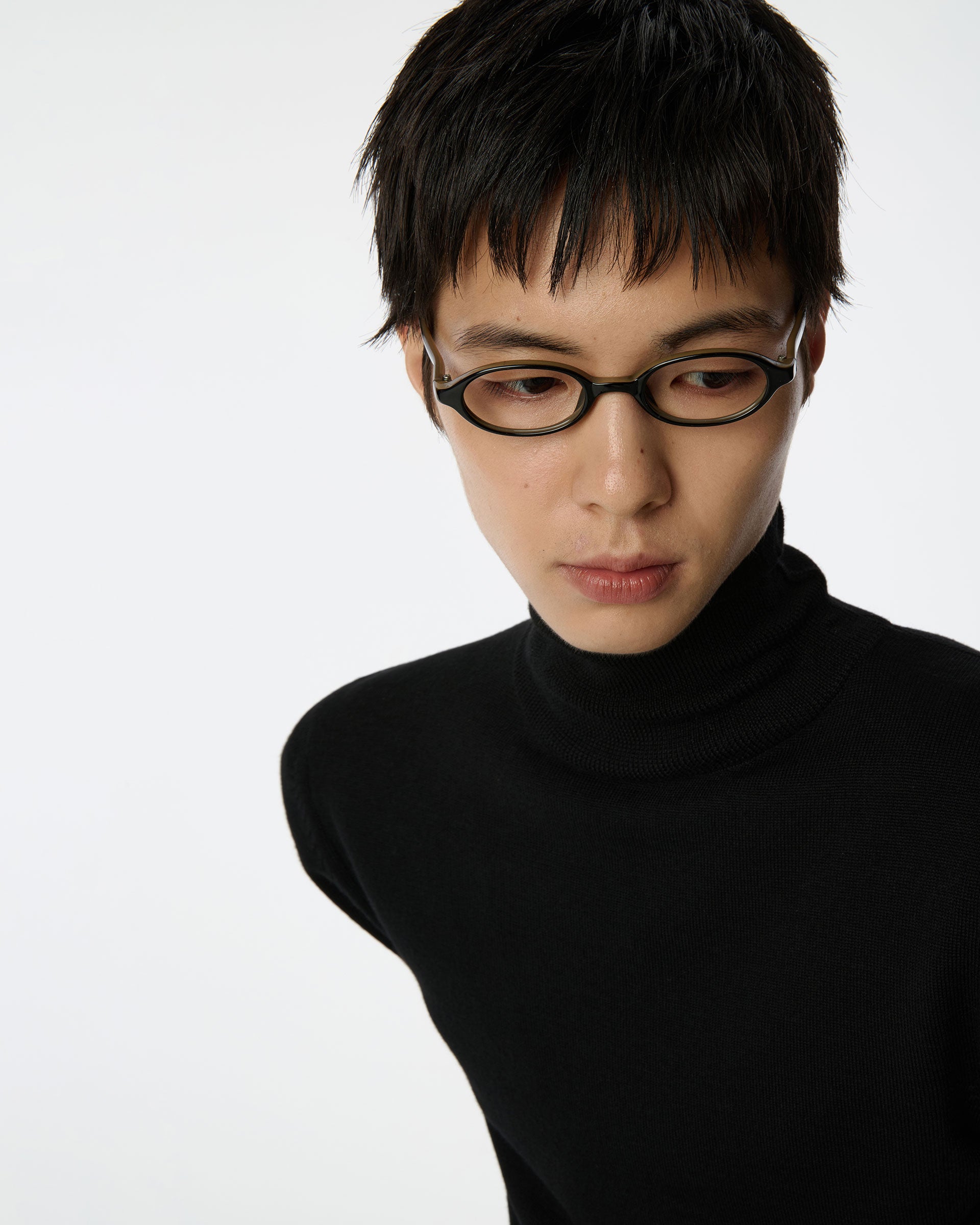 Ader Error - Sig; BK Tag turtleneck knit 01 (Noir) product image 12 | TRAB K-Fashion Australia