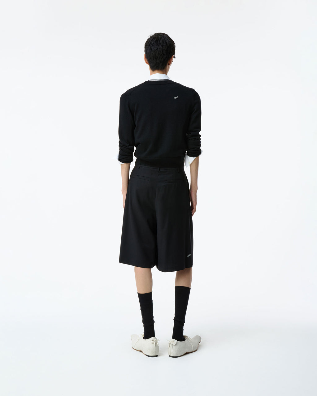 Ader Error - Sig; BK Tag cardigan 02 (Noir) product image 8 | TRAB K-Fashion Australia