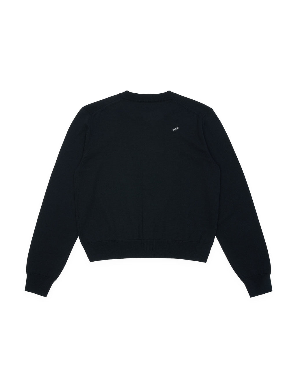 Ader Error - Sig; BK Tag cardigan 02 (Noir) product image 6 | TRAB K-Fashion Australia