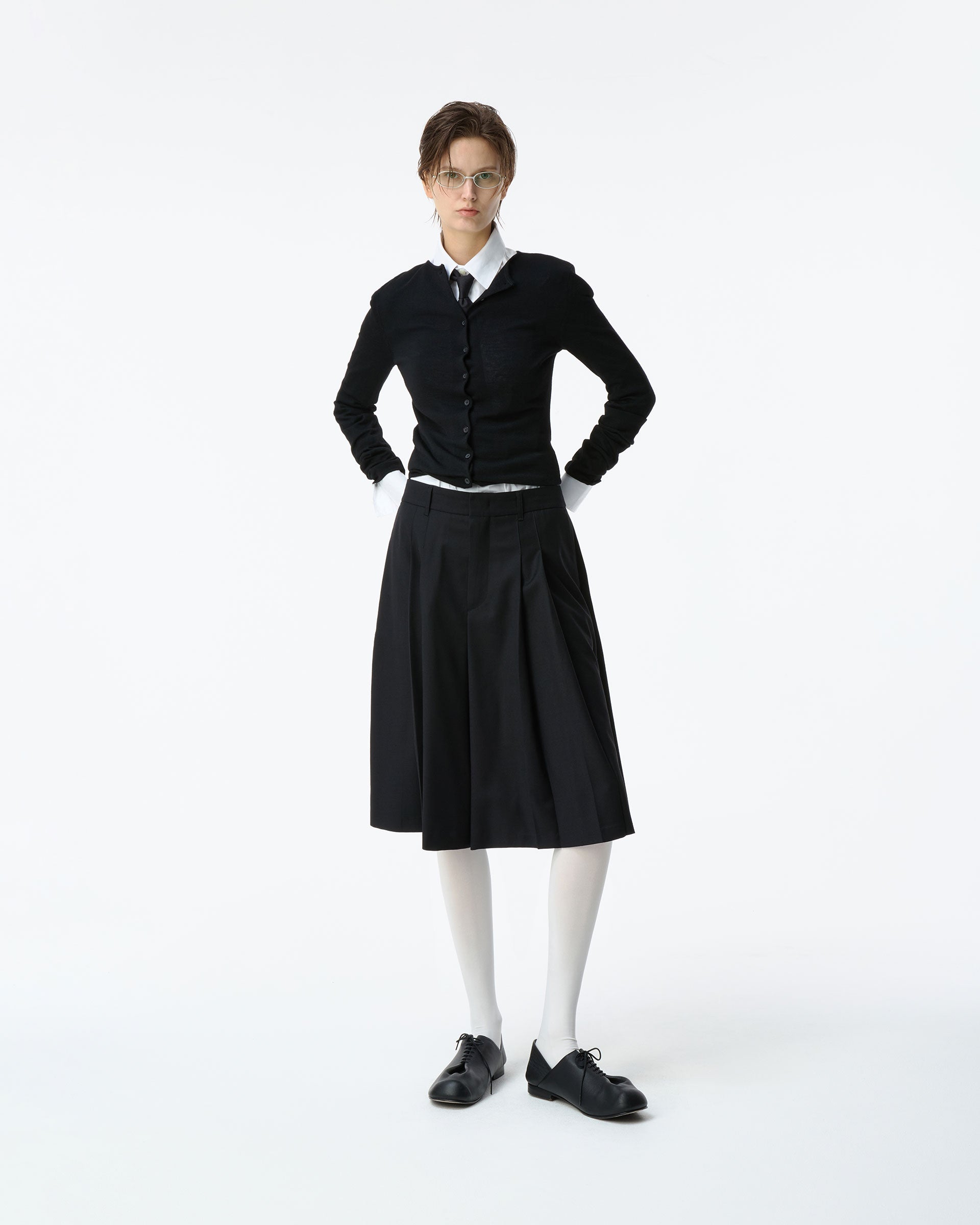 Ader Error - Sig; BK Tag cardigan 03 (Noir) product image 1 | TRAB K-Fashion Australia