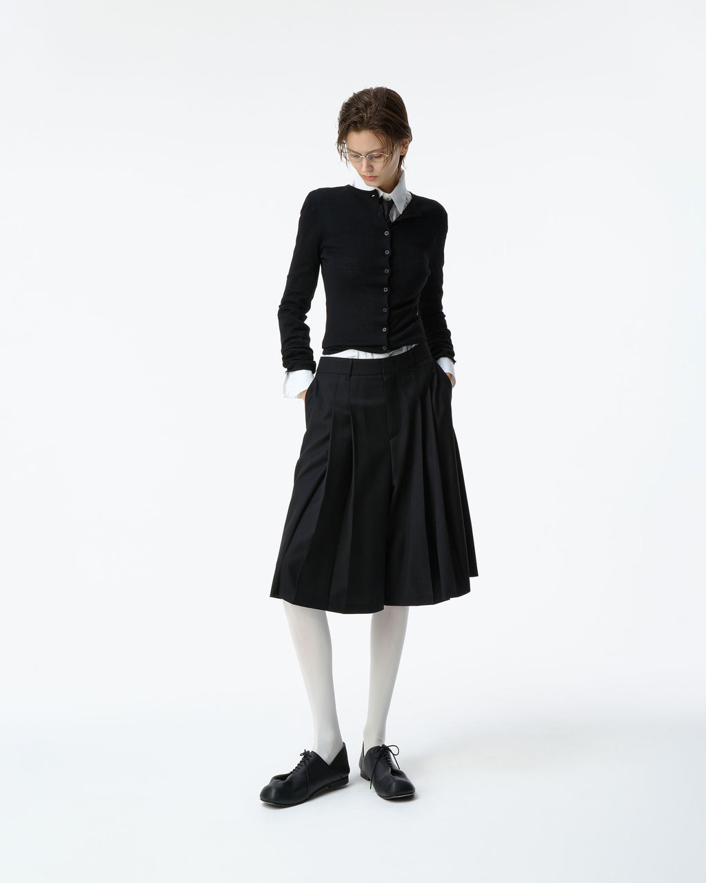 Ader Error - Sig; BK Tag cardigan 03 (Noir) product image 2 | TRAB K-Fashion Australia