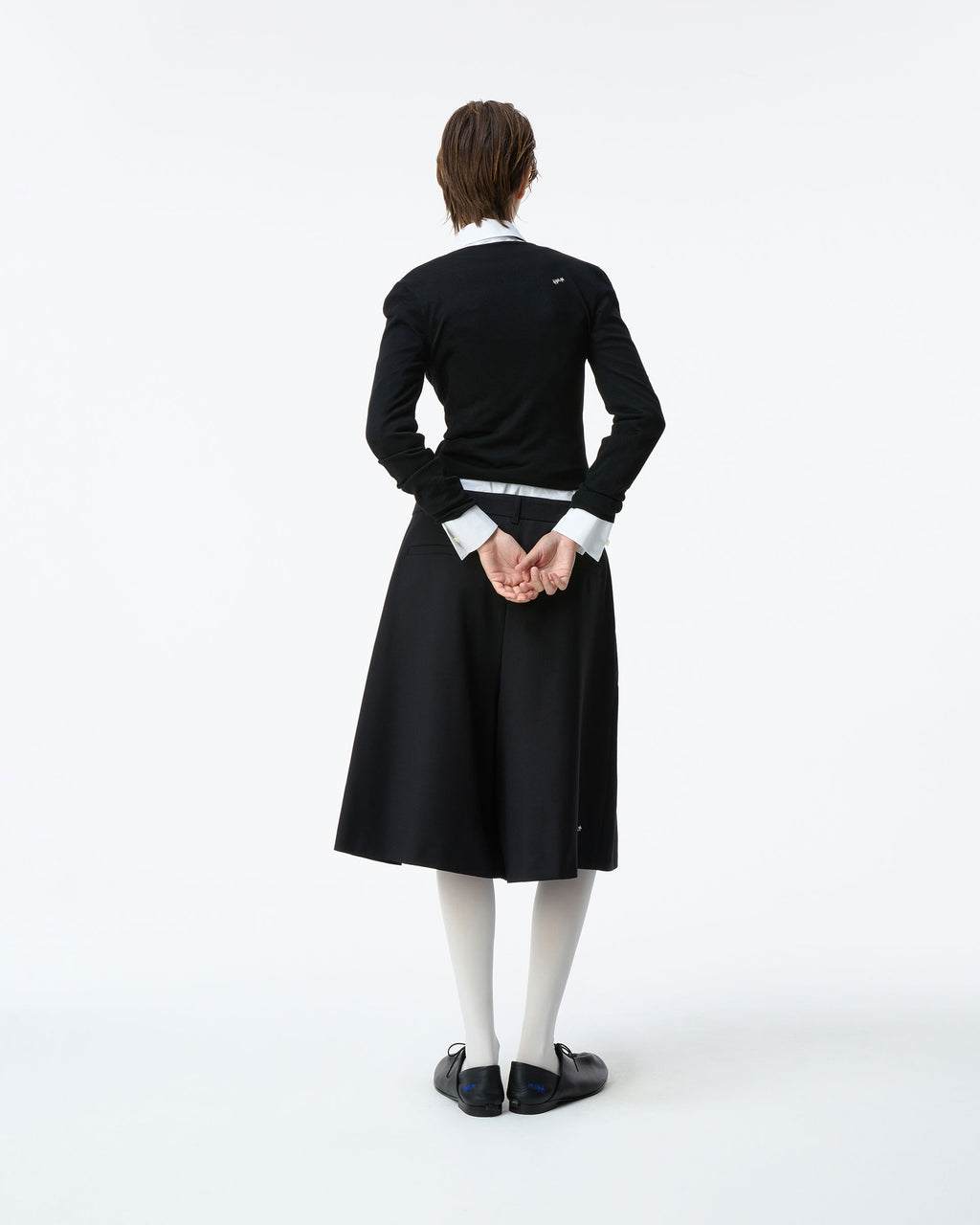 Ader Error - Sig; BK Tag cardigan 03 (Noir) product image 3 | TRAB K-Fashion Australia