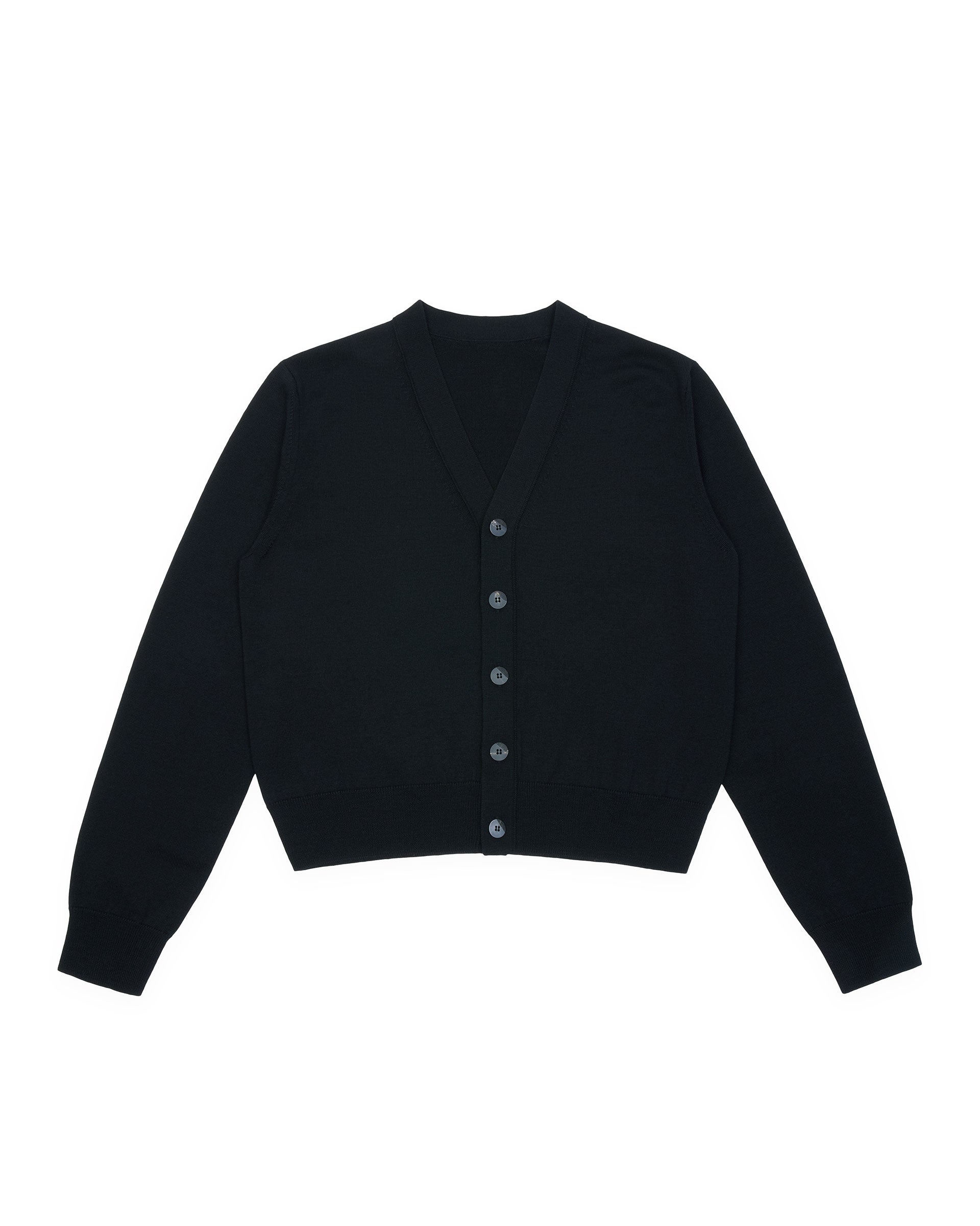 Ader Error - Sig; BK Tag cardigan 01 (Noir) product image 6 | TRAB K-Fashion Australia