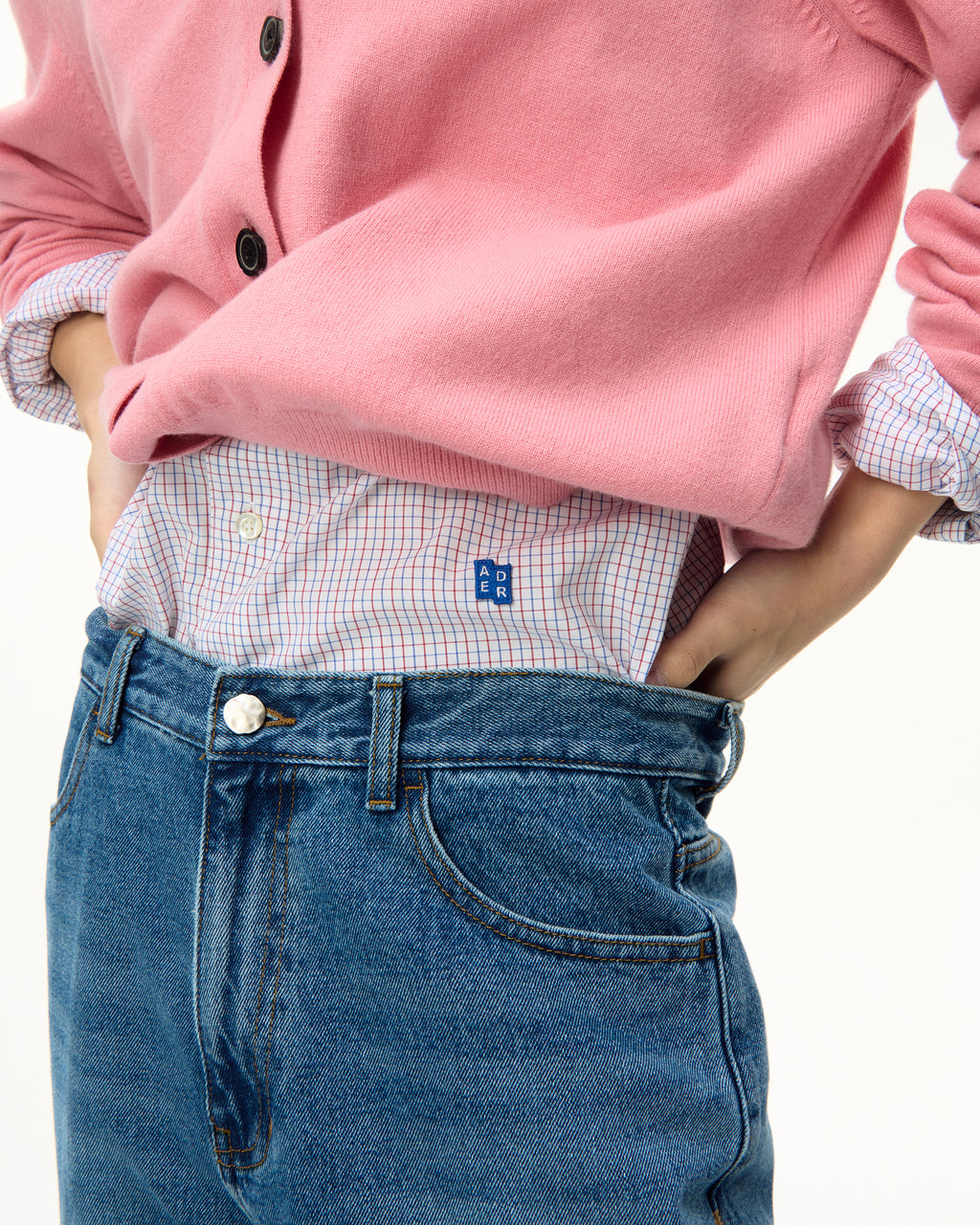 Ader Error - Sig; SV Tag jeans 01 (Blue) product image 11 | TRAB K-Fashion Australia