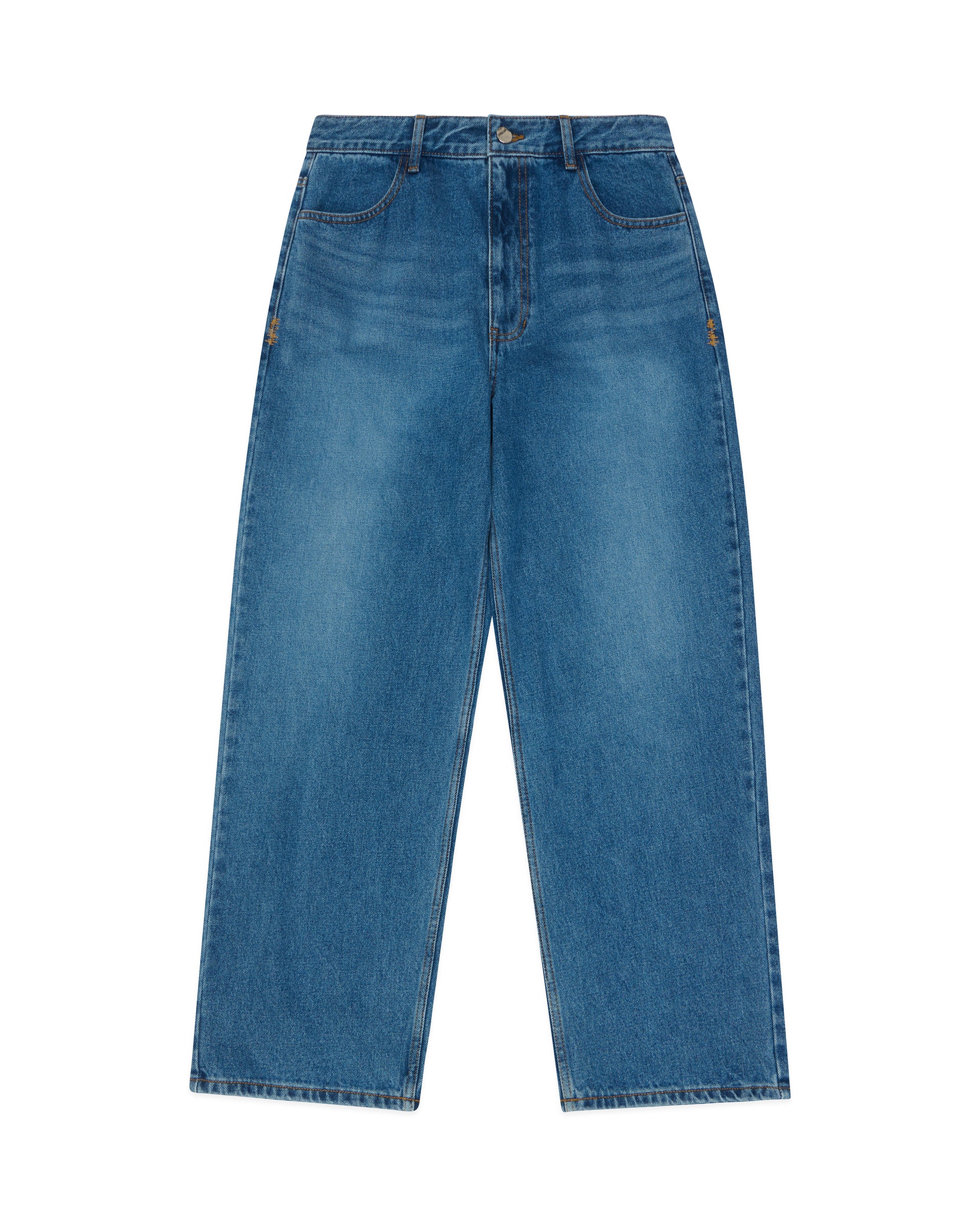 Ader Error - Sig; SV Tag jeans 01 (Blue) product image 7 | TRAB K-Fashion Australia
