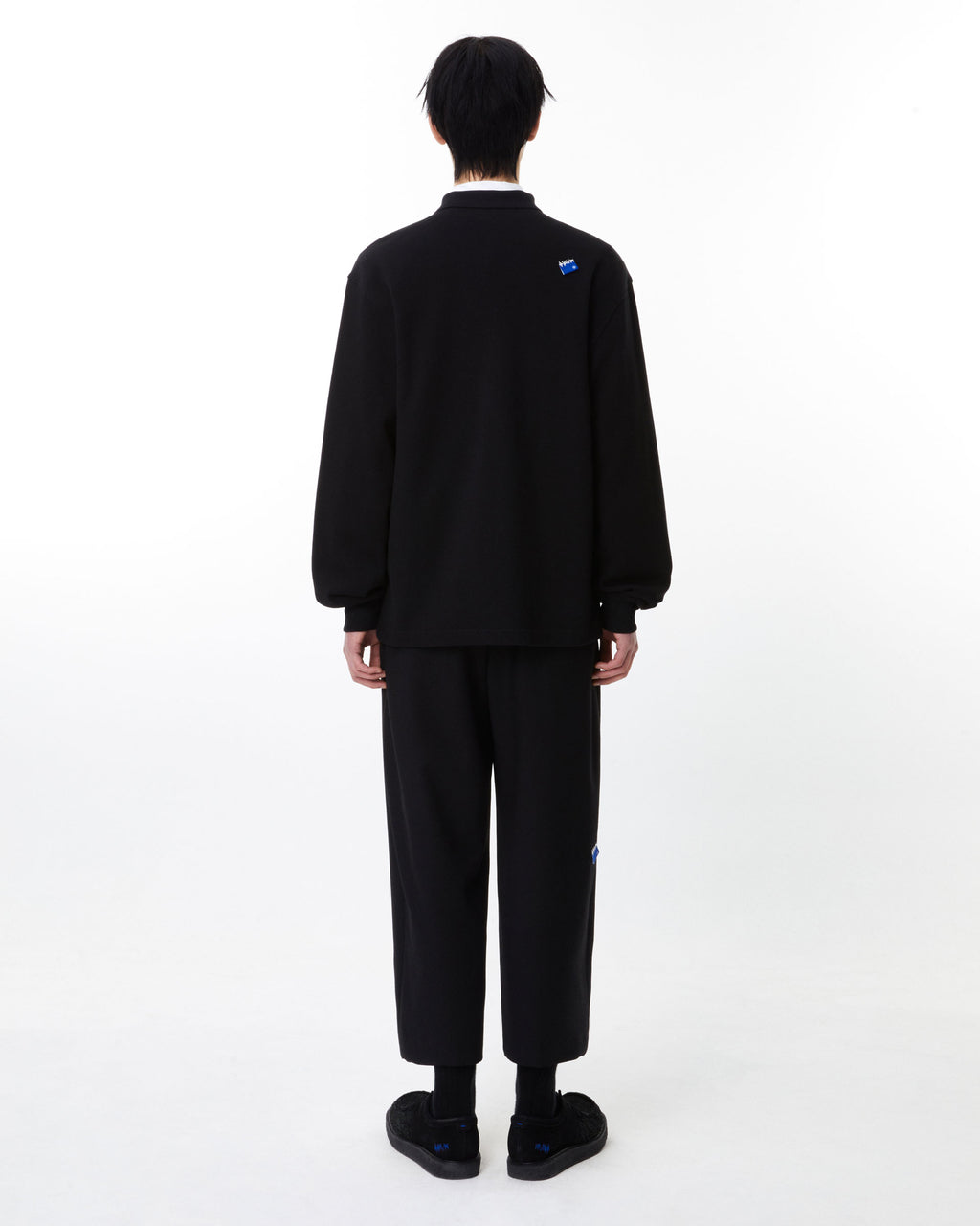Ader Error - Sig; BL Tag LS polo t-shirt 04 (Noir) product image 11 | TRAB K-Fashion Australia