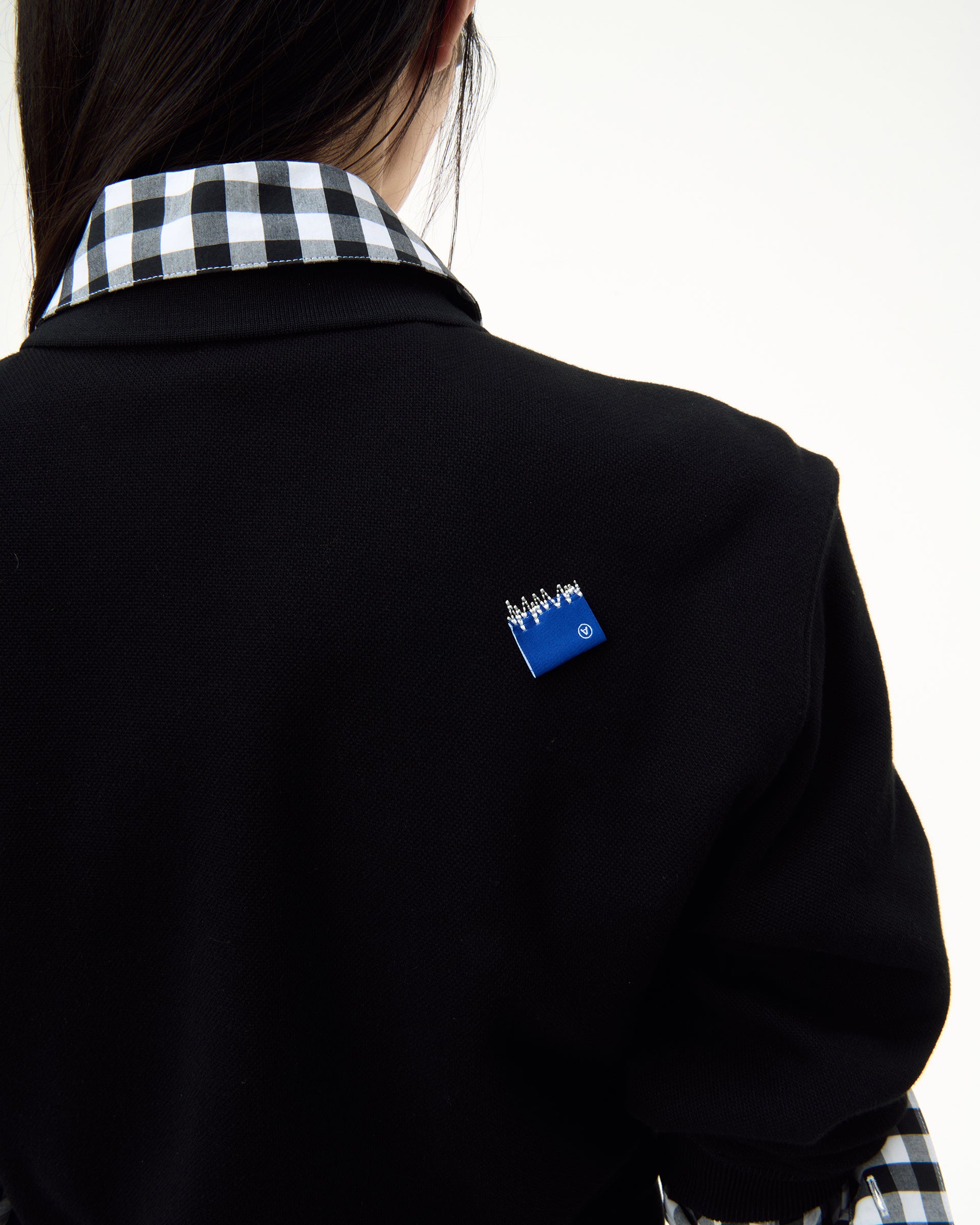 Ader Error - Sig; BL Tag LS polo t-shirt 04 (Noir) product image 4 | TRAB K-Fashion Australia