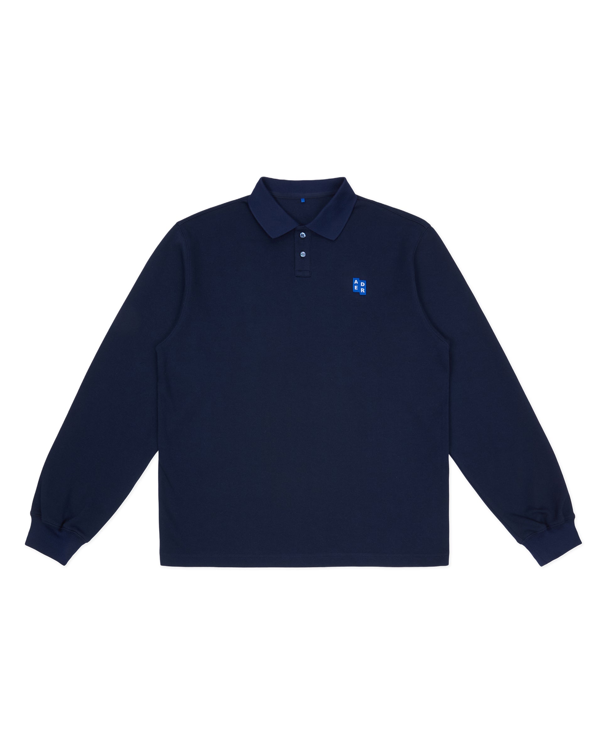 Ader Error - Sig; BL Tag LS polo t-shirt 04 (Navy) product image 7 | TRAB K-Fashion Australia