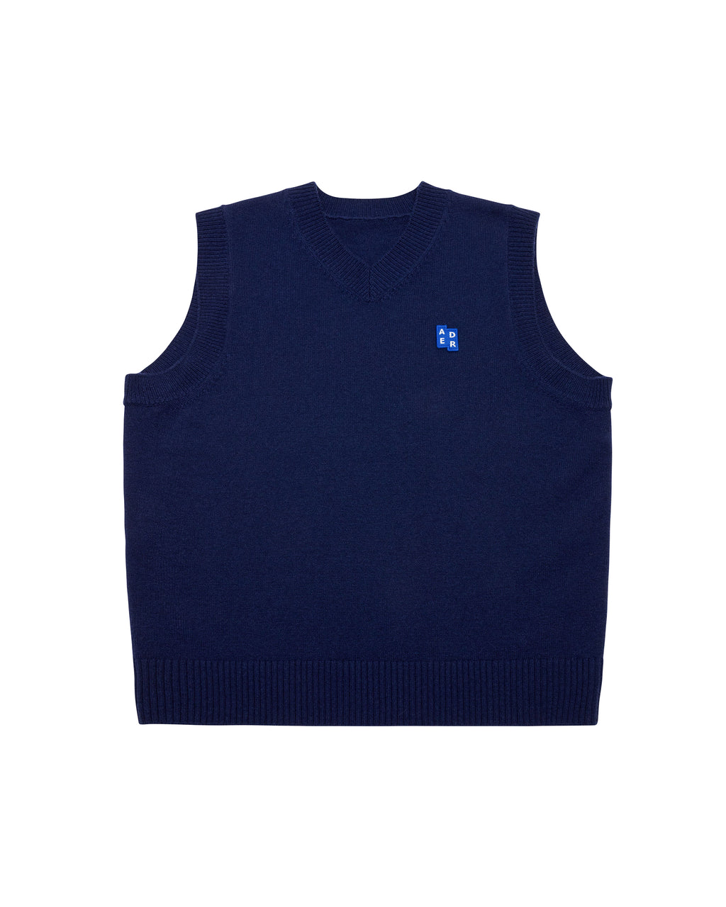 Ader Error - Sig; BL Tag knit vest 01 (Navy) product image 6 | TRAB K-Fashion Australia