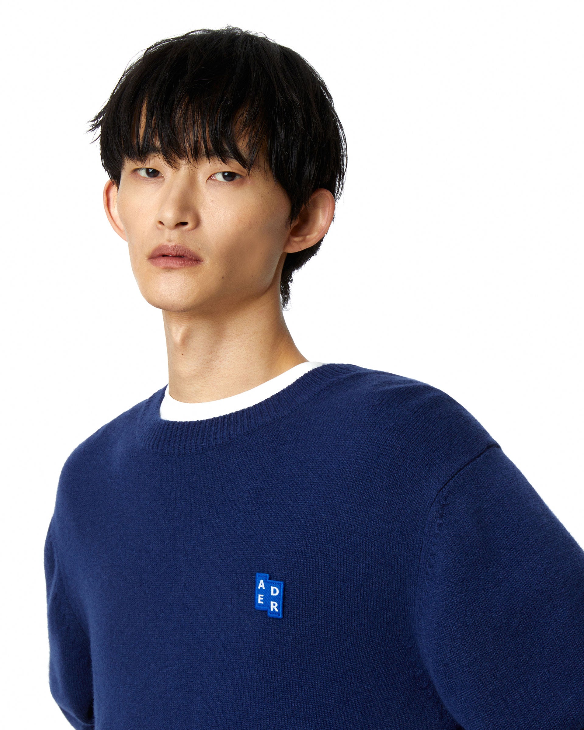 Ader Error - Sig; BL Tag knit 01 (Navy) product image 12 | TRAB K-Fashion Australia