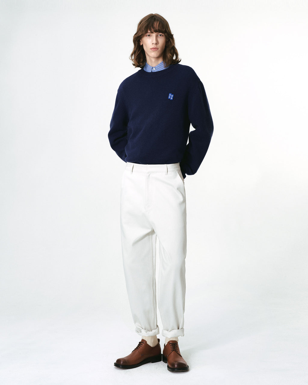 Ader Error - Sig; BL Tag knit 01 (Navy) product image 13 | TRAB K-Fashion Australia