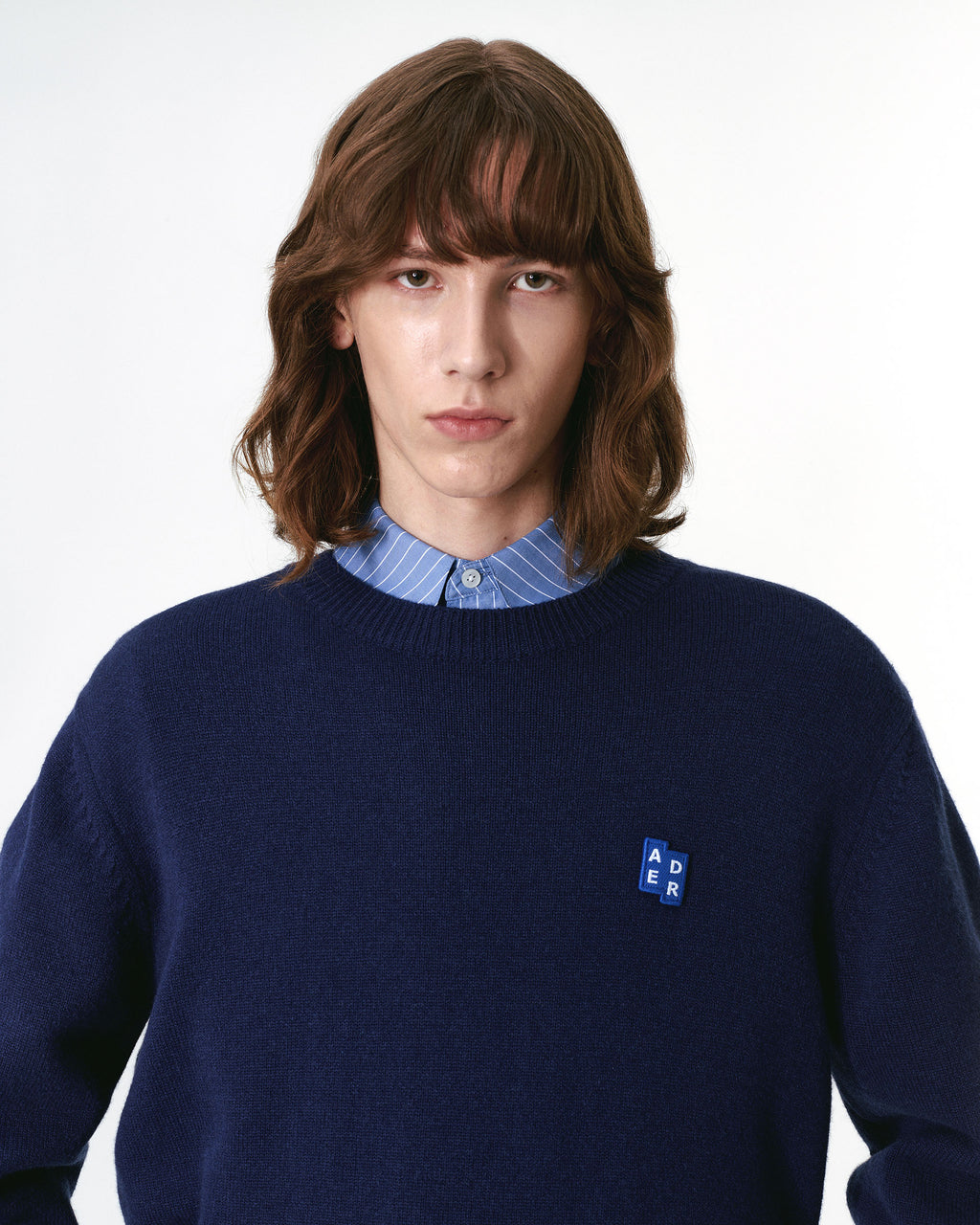 Ader Error - Sig; BL Tag knit 01 (Navy) product image 14 | TRAB K-Fashion Australia