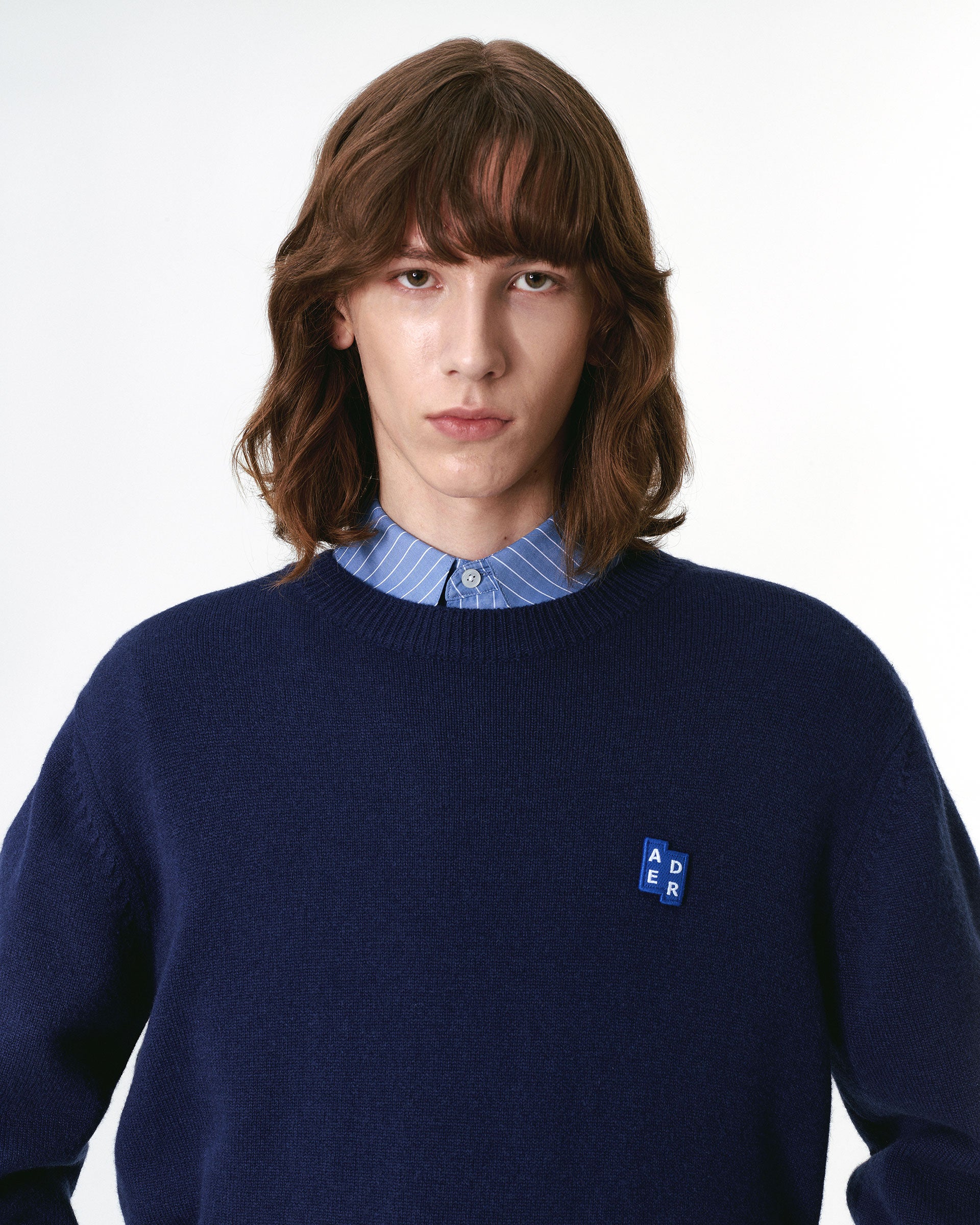 Ader Error - Sig; BL Tag knit 01 (Navy) product image 14 | TRAB K-Fashion Australia