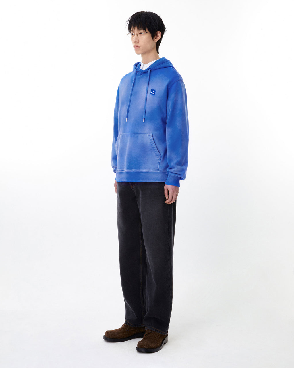 Ader Error - Sig; BL Tag hoodie 01 (Z-Blue) product image 13 | TRAB K-Fashion Australia